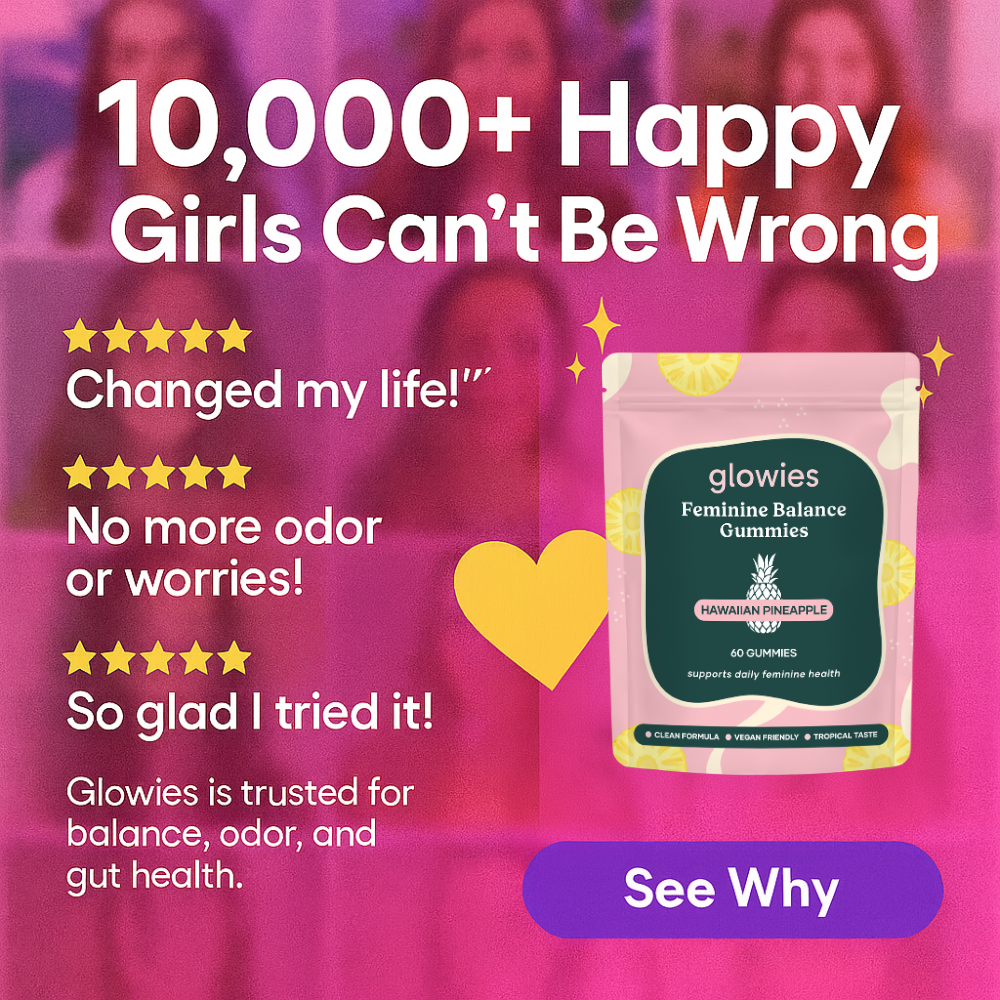 Glowies Facebook ad