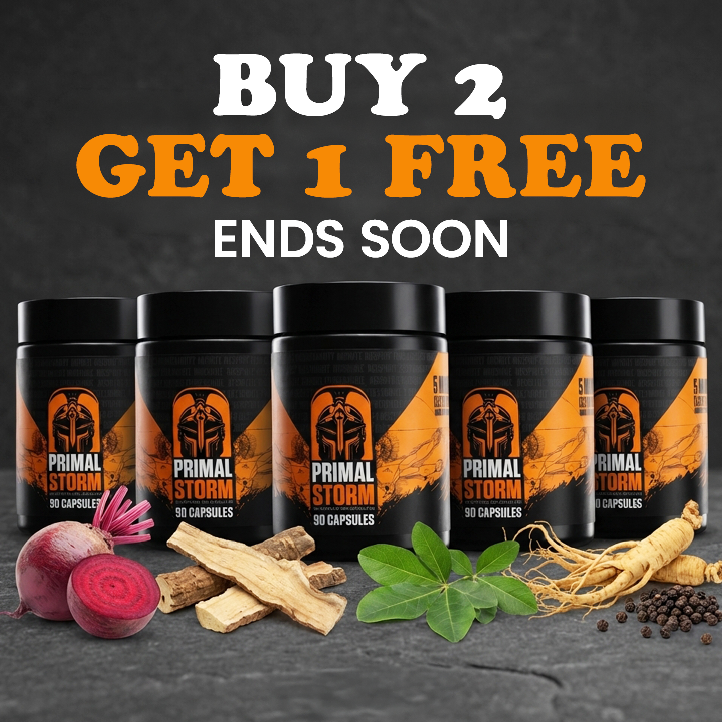 Primal-Storm Facebook ad