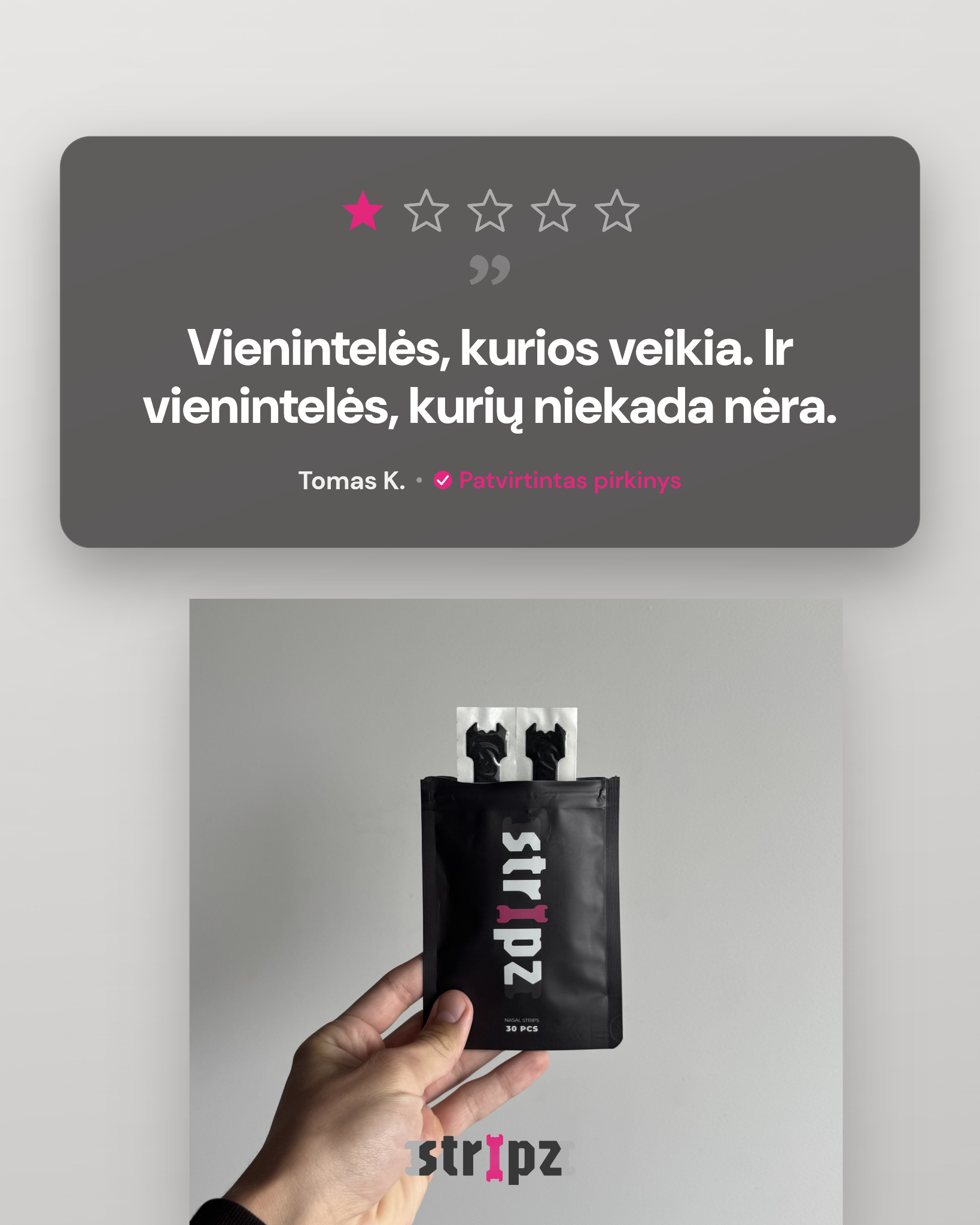 Stripz Facebook ad