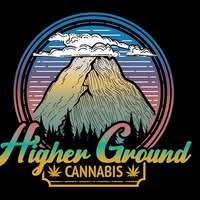 Higher ground cannabis Facebook ad: Higher ground