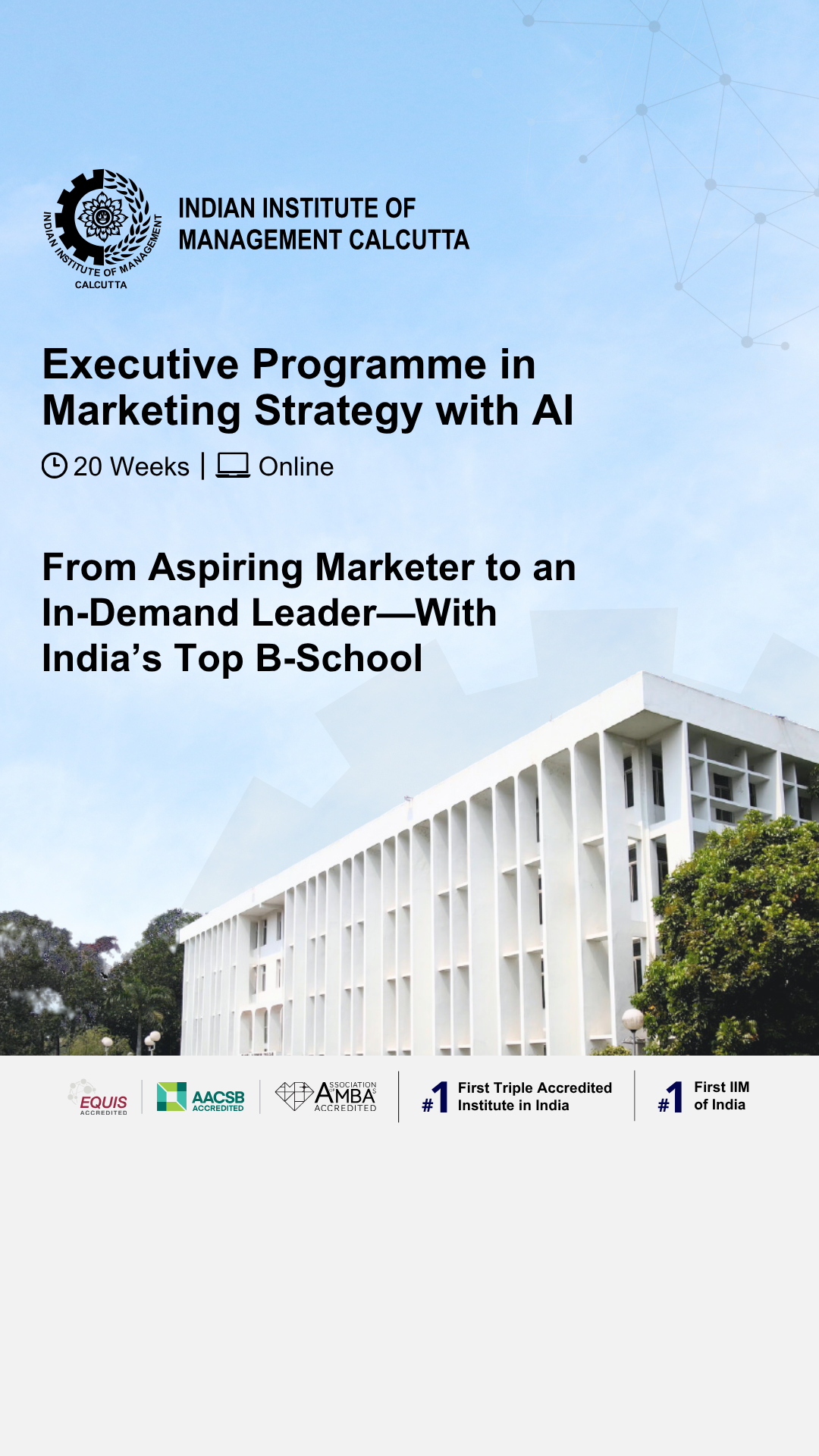 Executive Programme in Marketing Strategy with AI Facebook ad from Jul 9, 2026