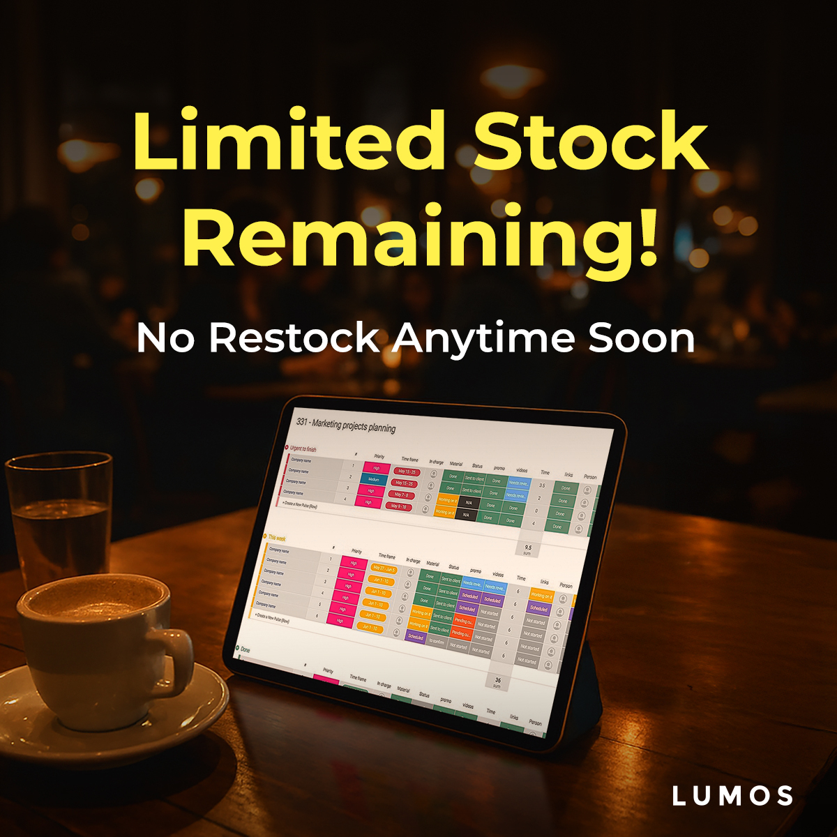 LUMOS Projector Malaysia Facebook ad