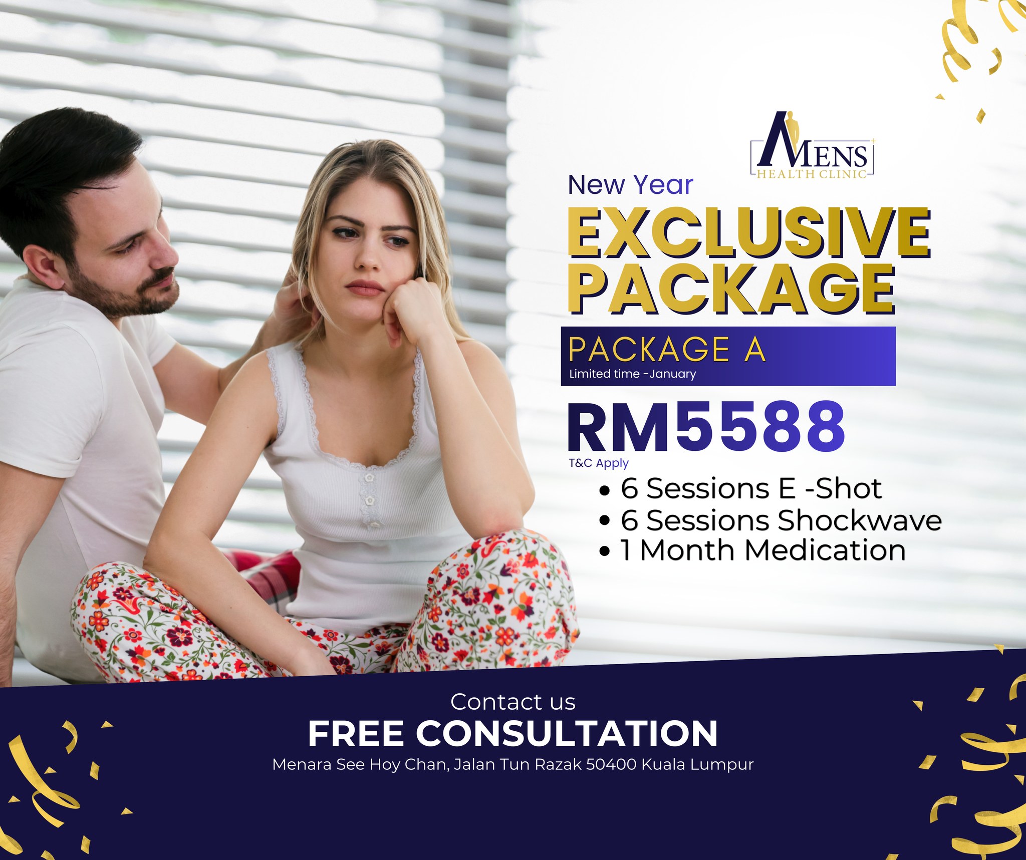 Men's Health Clinic Malaysia Facebook ad