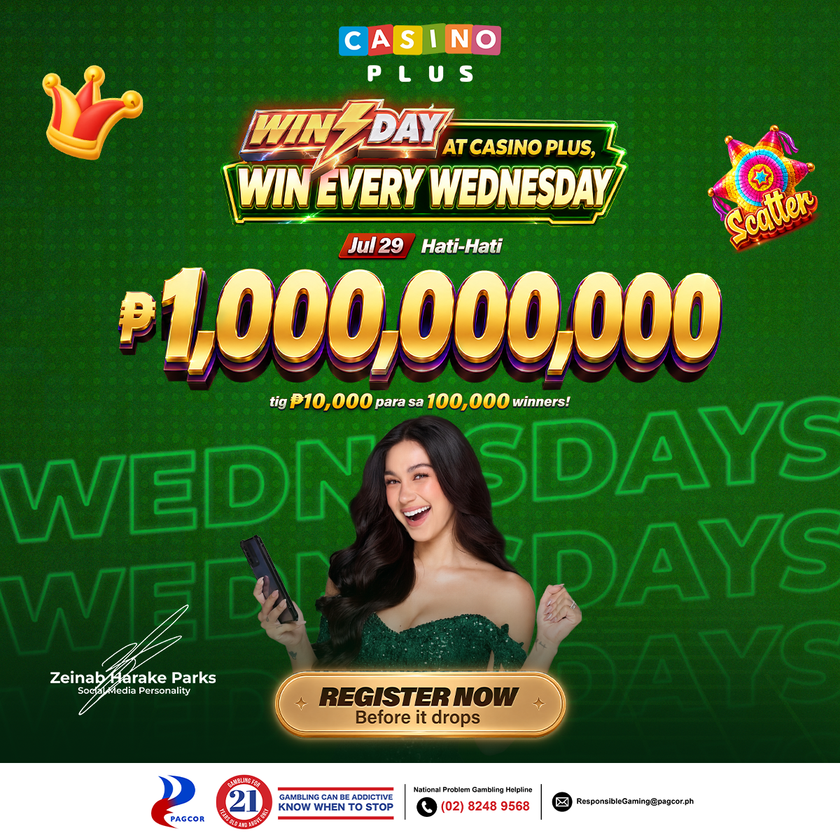 Casino Plus Facebook ad