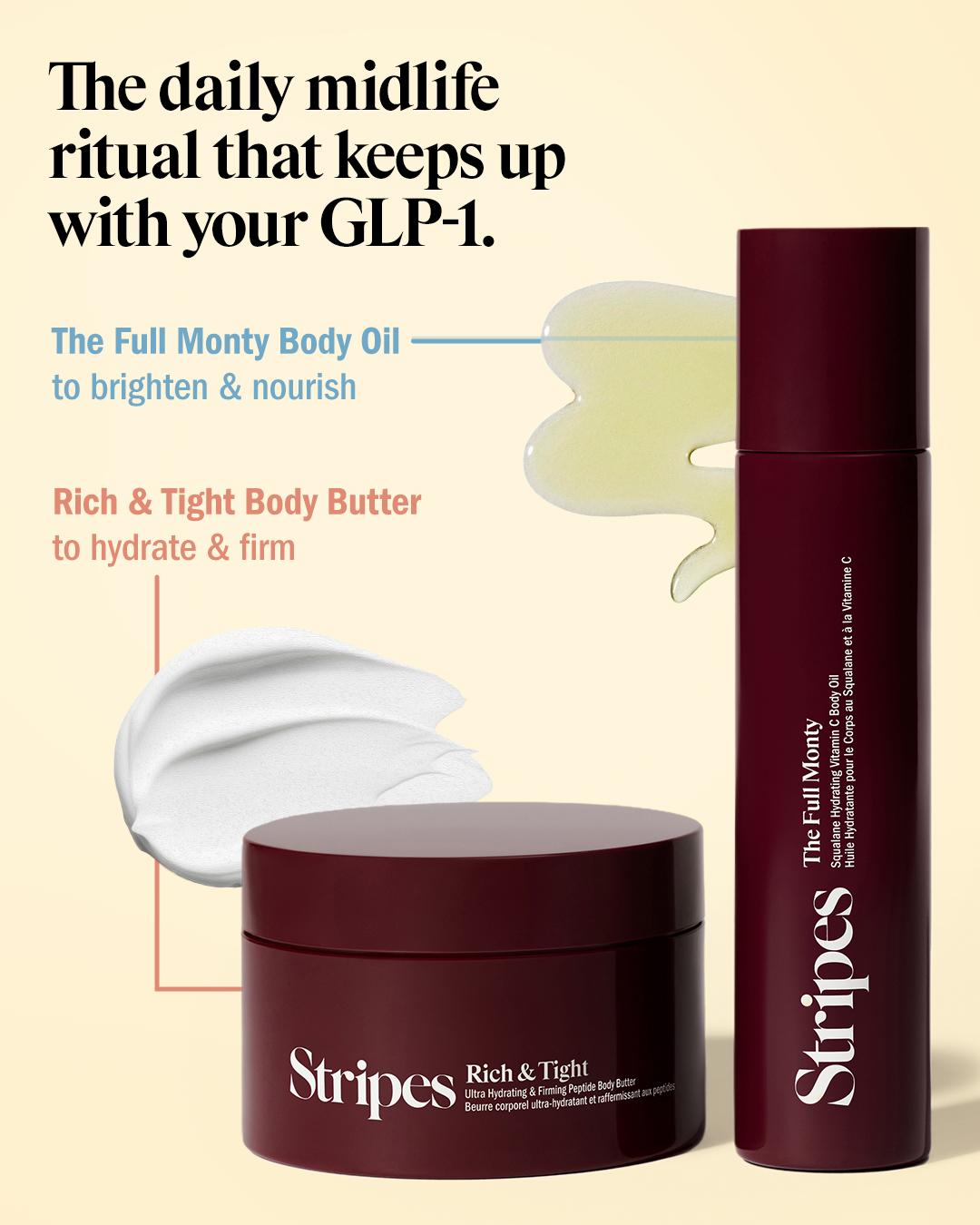 Stripes Beauty Facebook ad