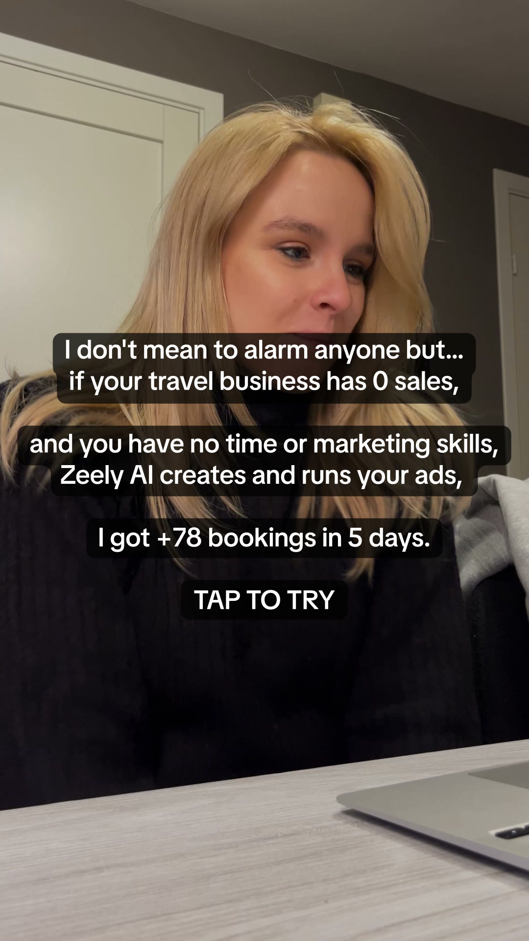 Zeely Facebook ad: I create top-selling ads with AI