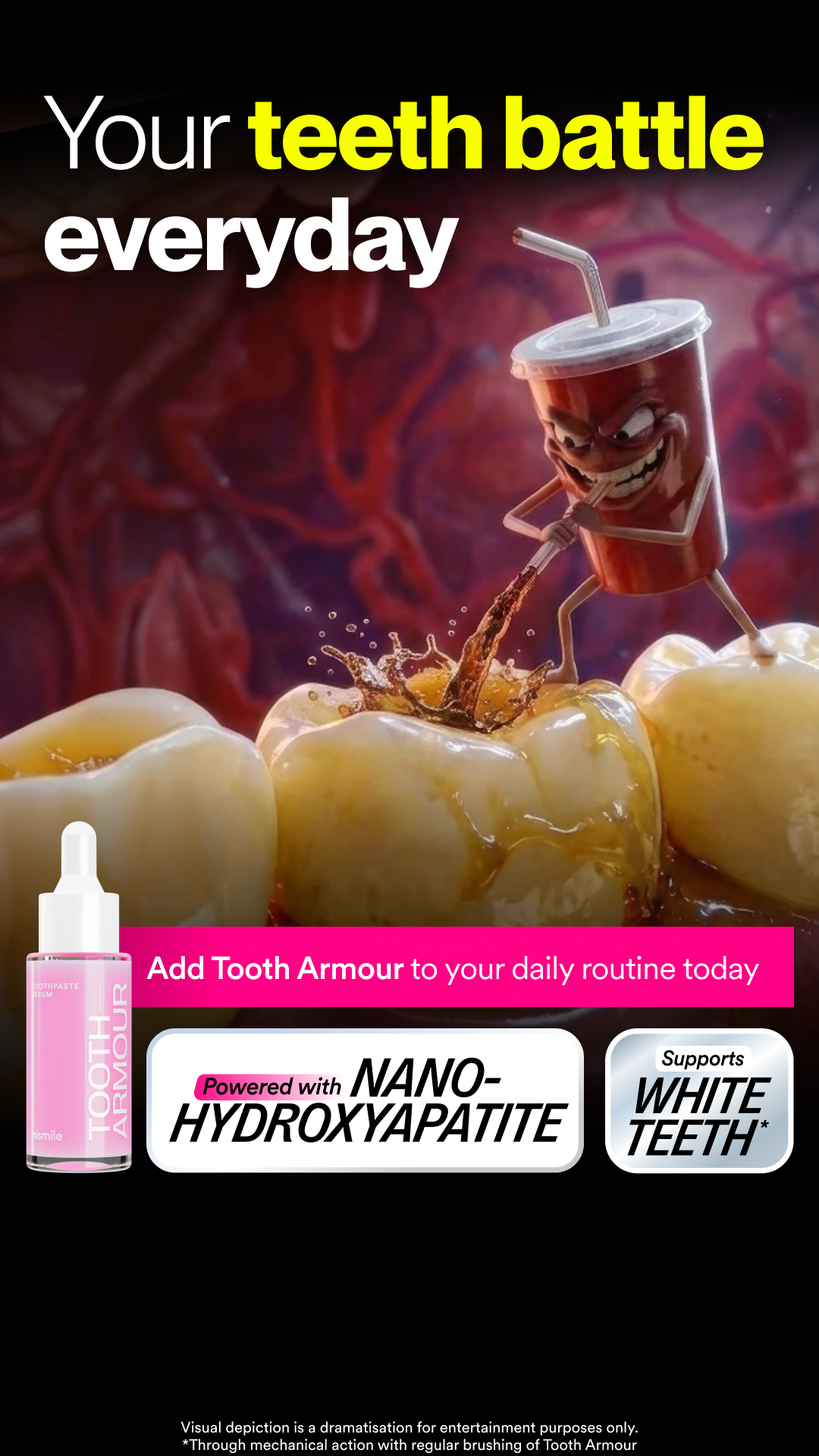 Hismile Facebook ad