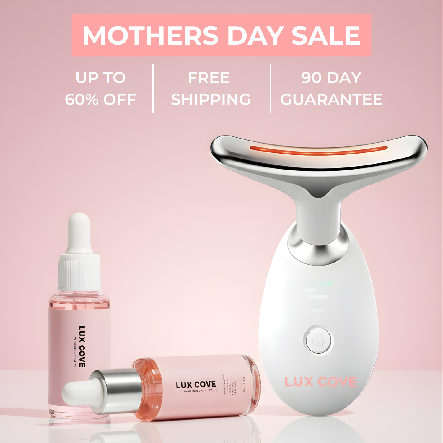 Lux Cove Facebook ad