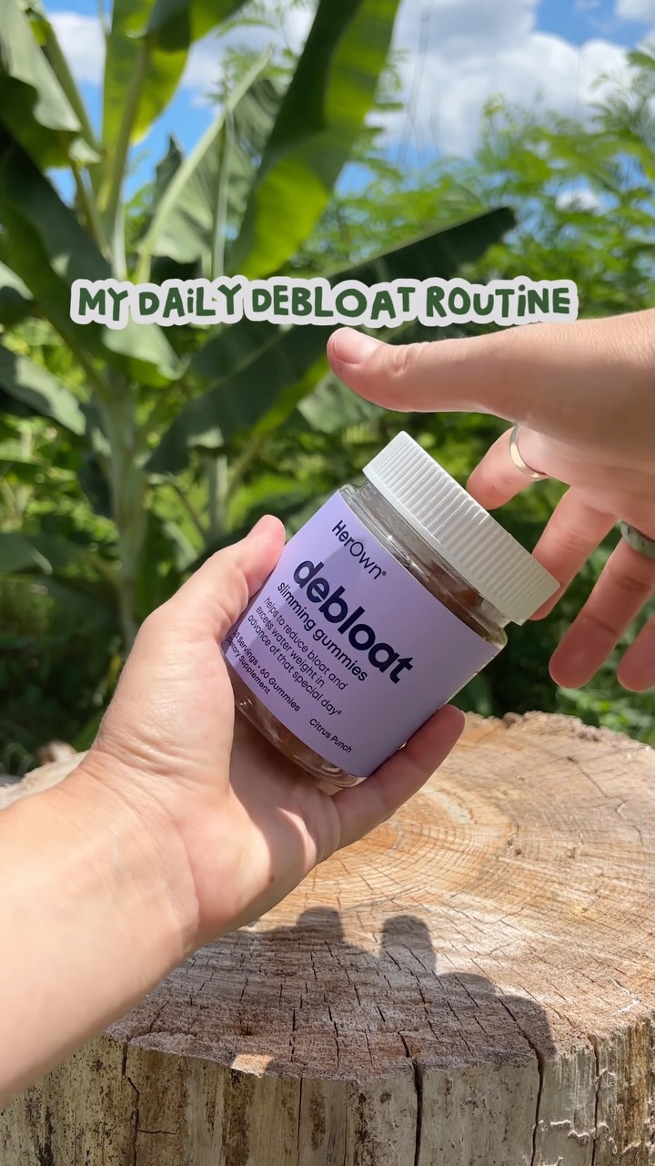 Her Own Nutrition Facebook ad: Beat the bloat and feel like yourself again!