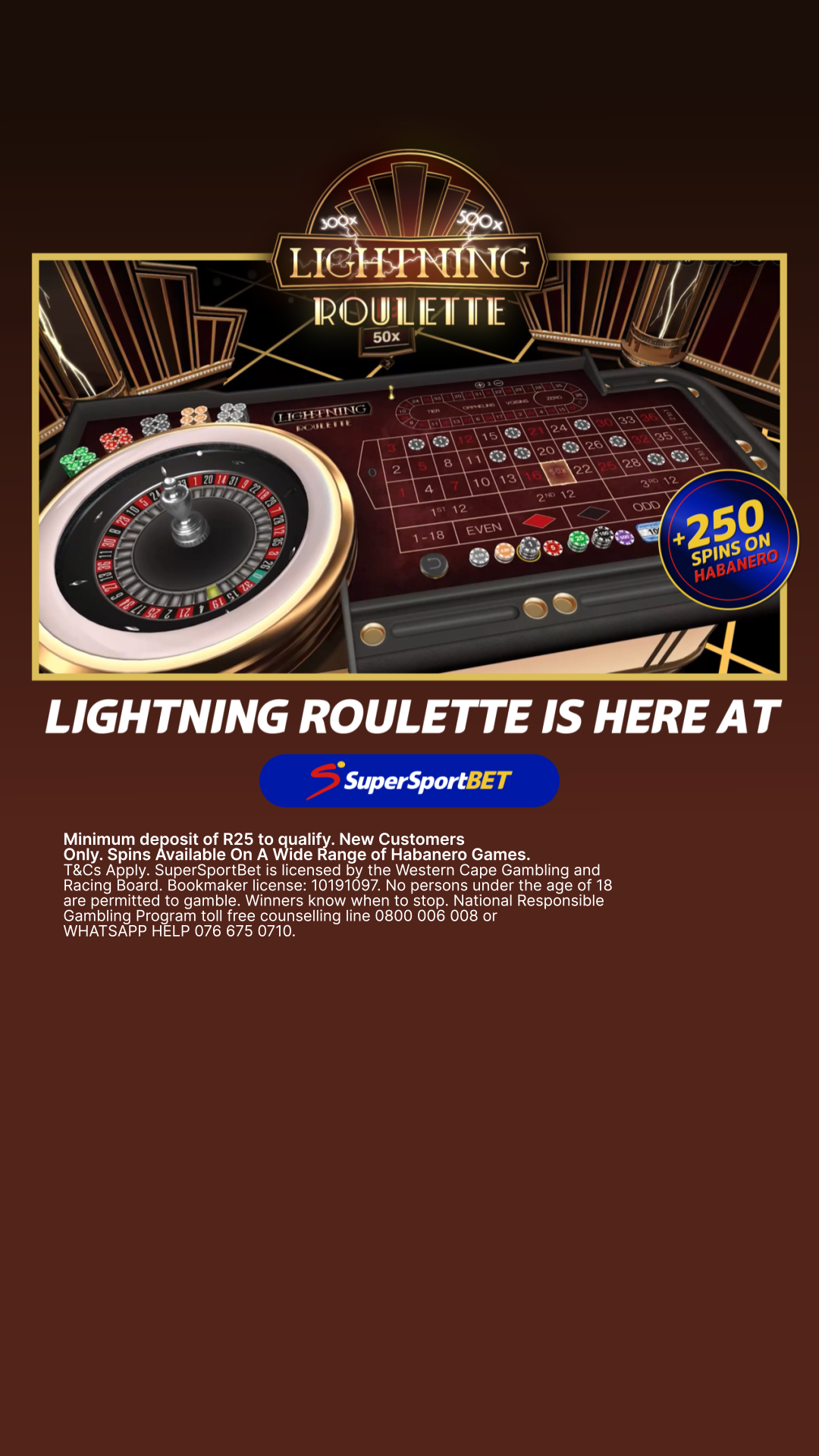SuperSportBet Facebook ad