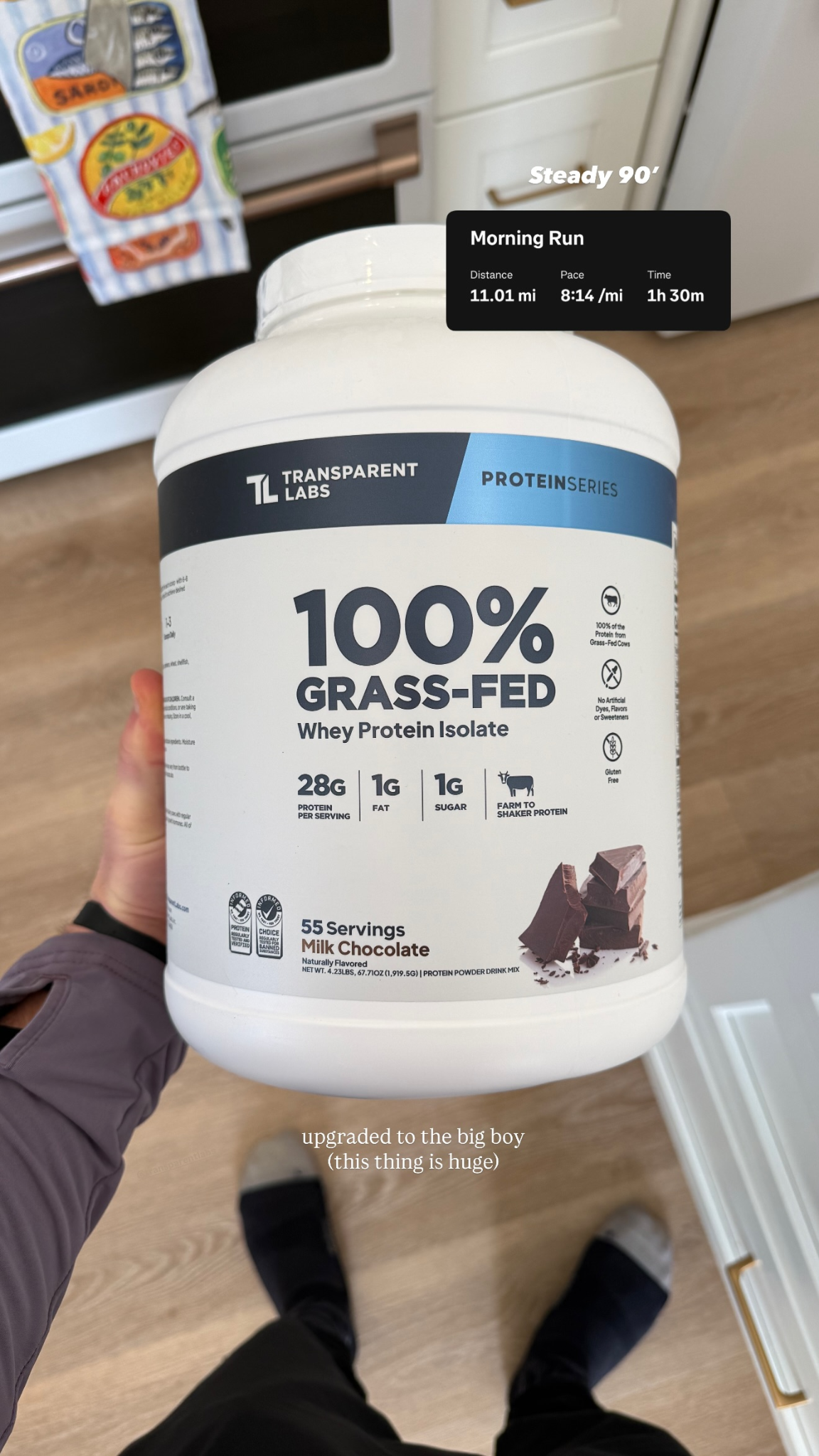 Transparent Labs Facebook ad
