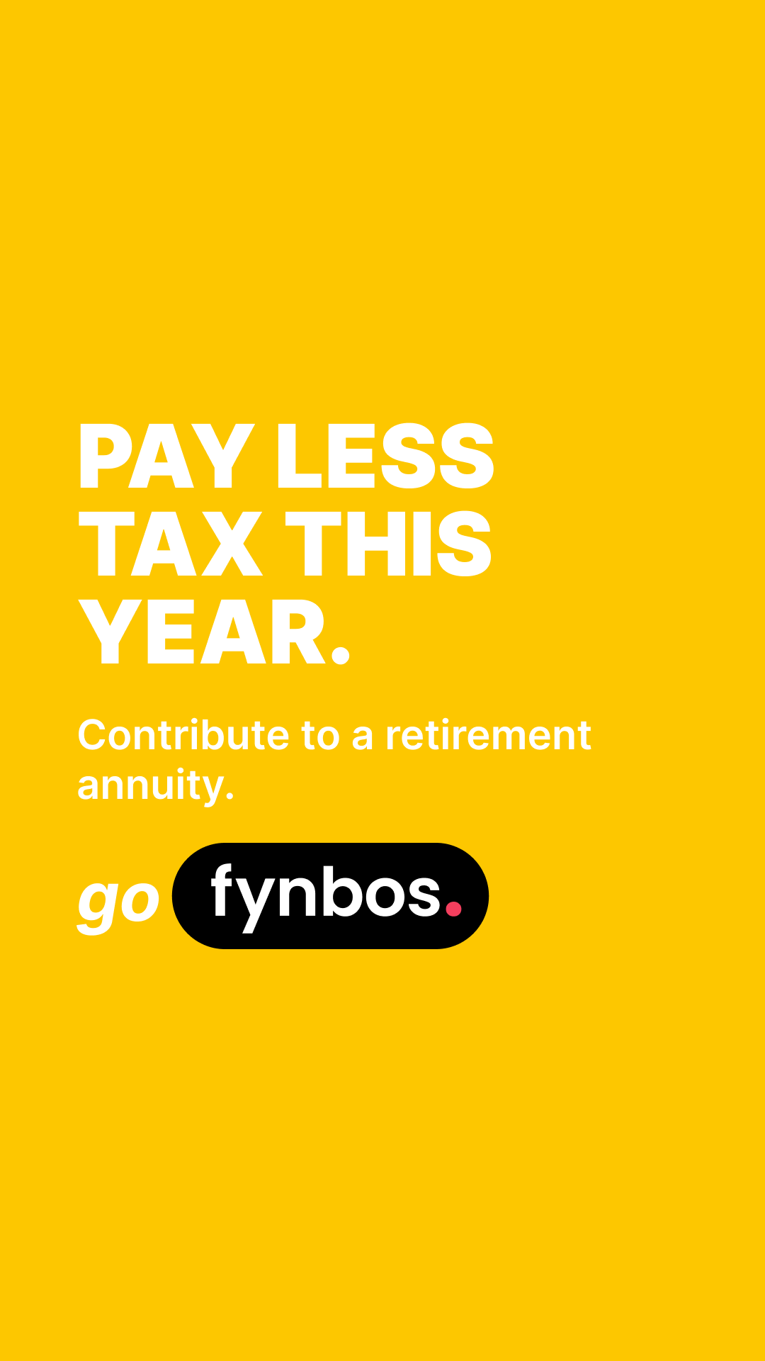 Fynbos Money Facebook ad