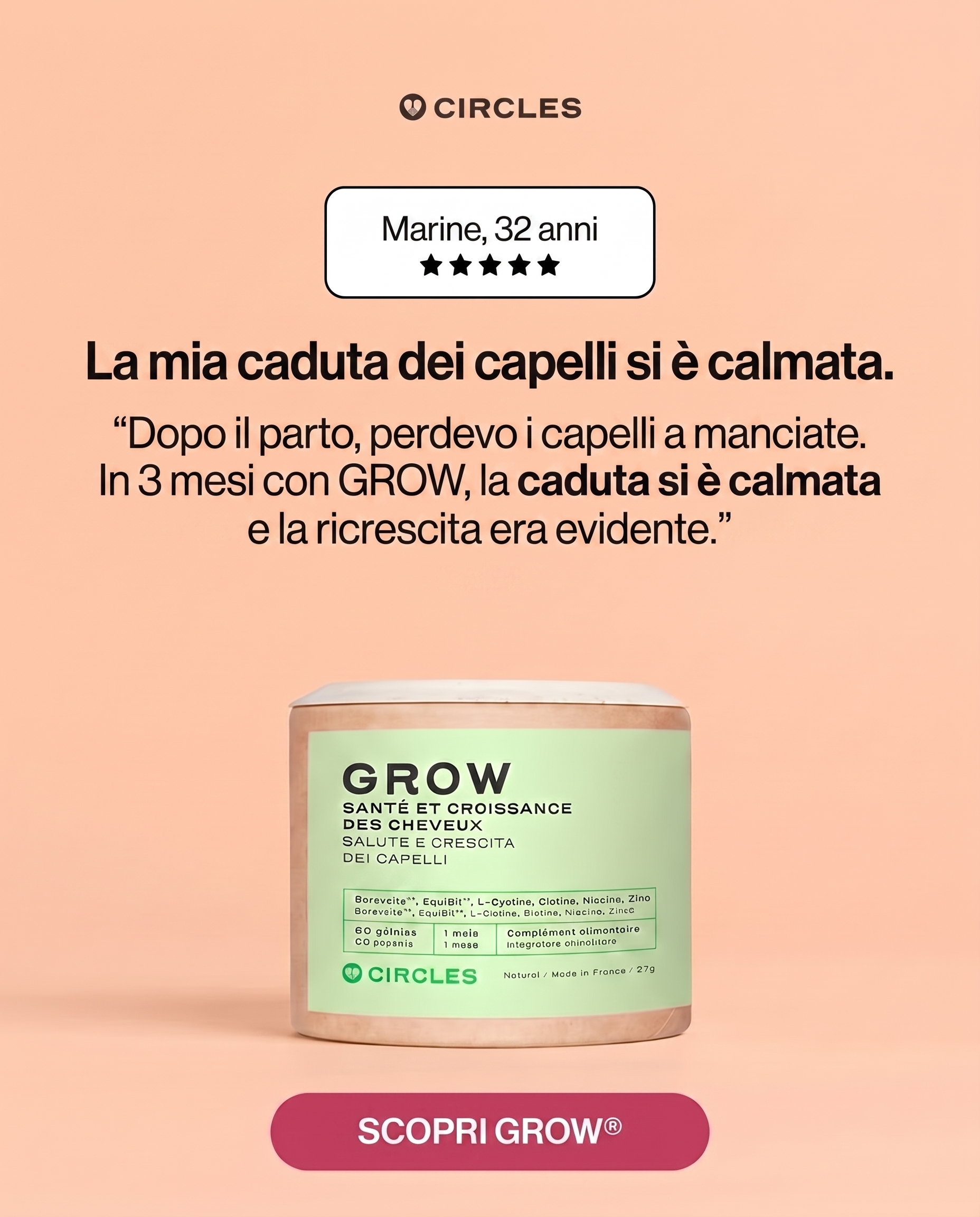 Circles Italia Facebook ad