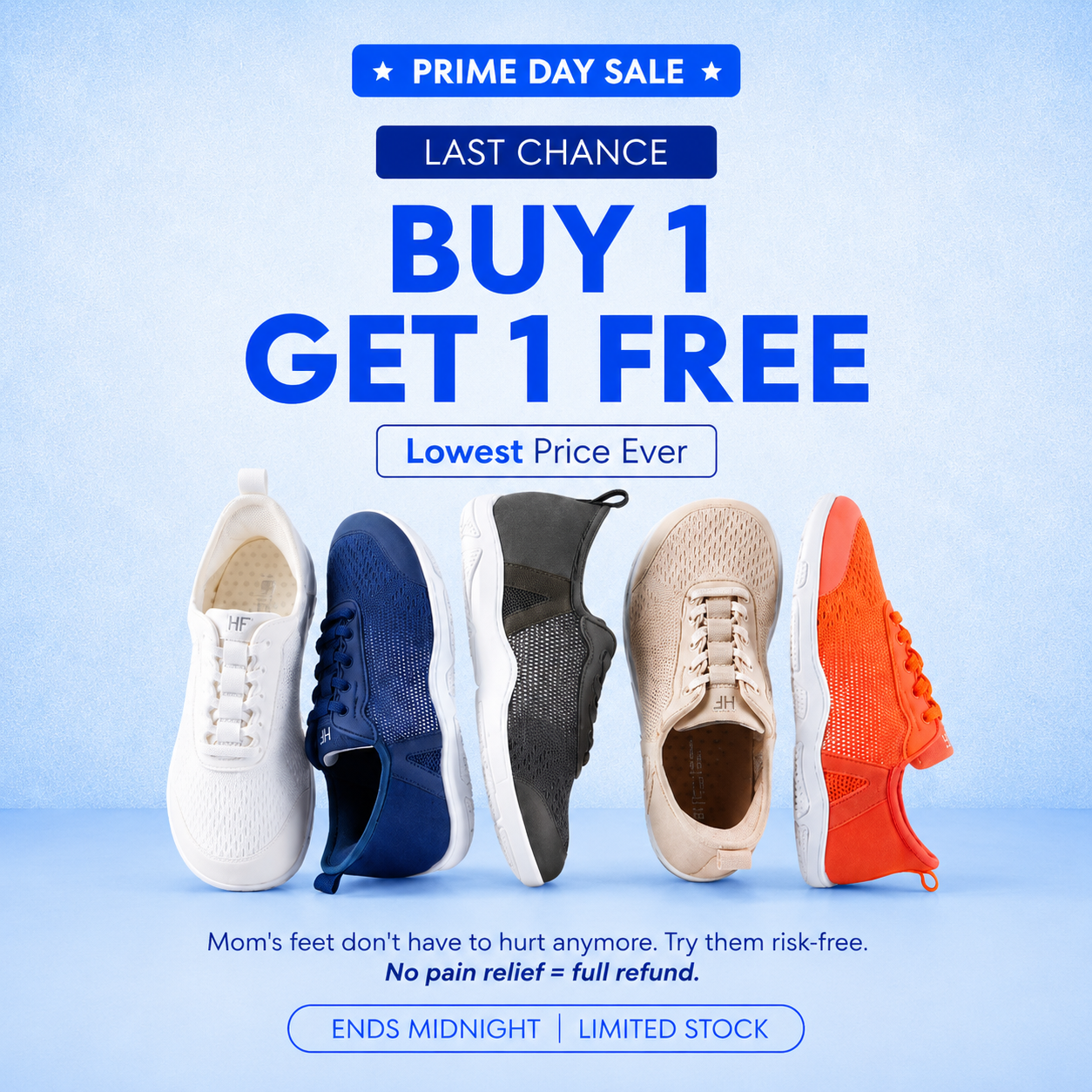 HIKE Footwear Facebook ad