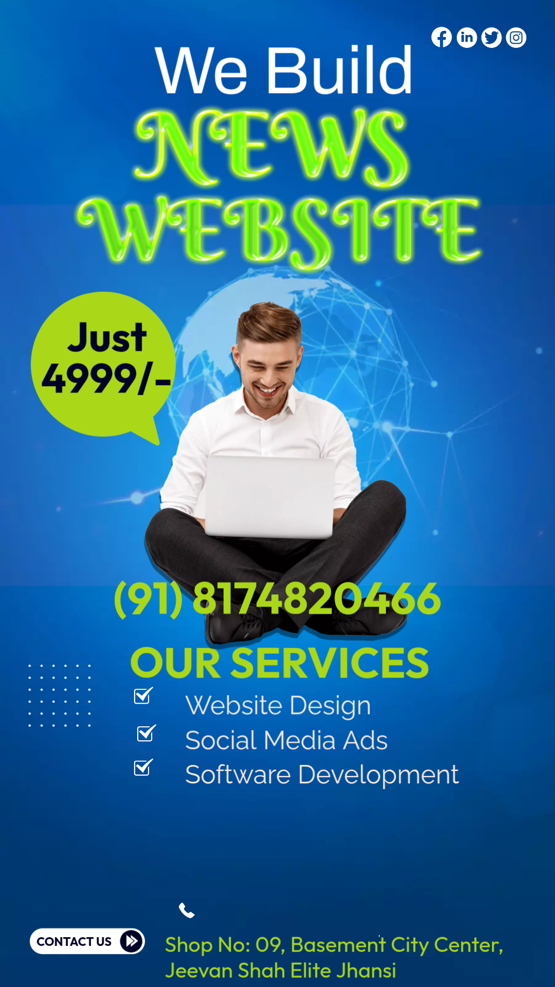 Utkarsh Infosystem Facebook ad from Dec 19, 2025