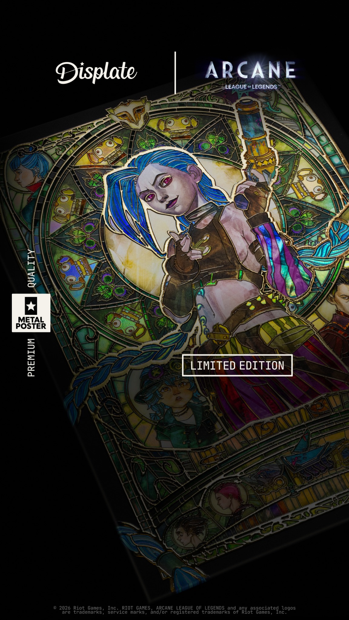 Displate Facebook ad