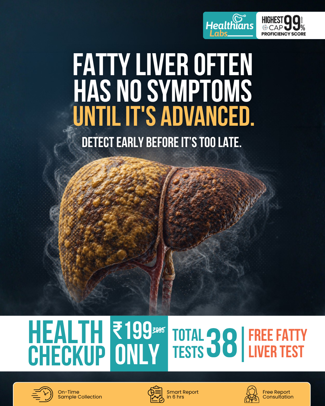 Healthians Facebook ad
