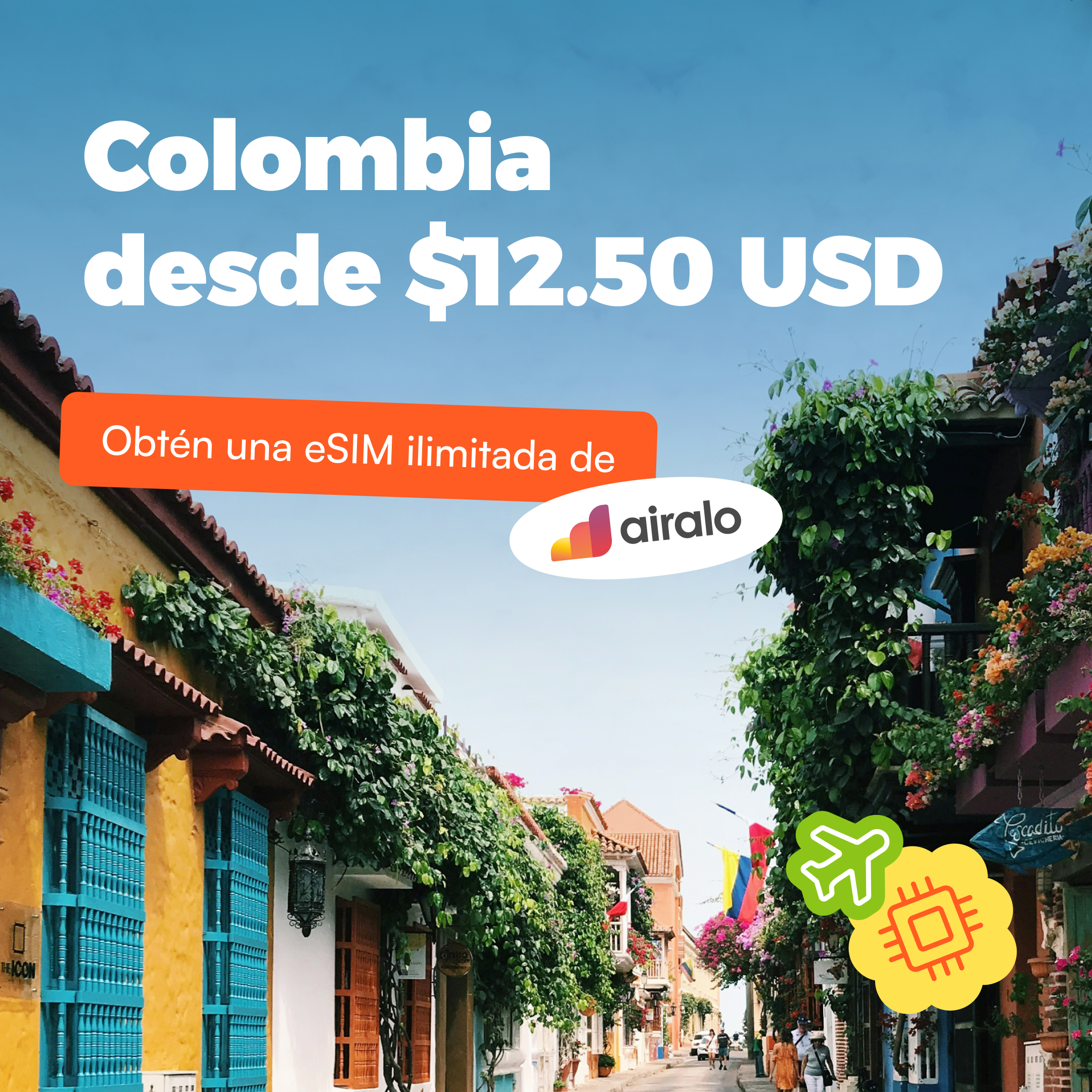 Airalo Global eSIM Store Facebook ad