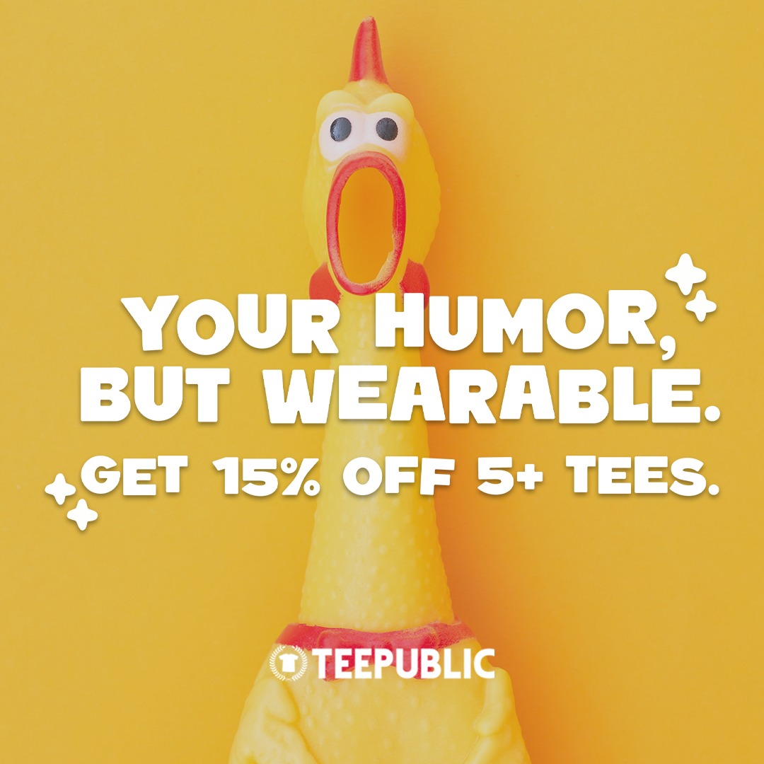 TeePublic.com Facebook ad