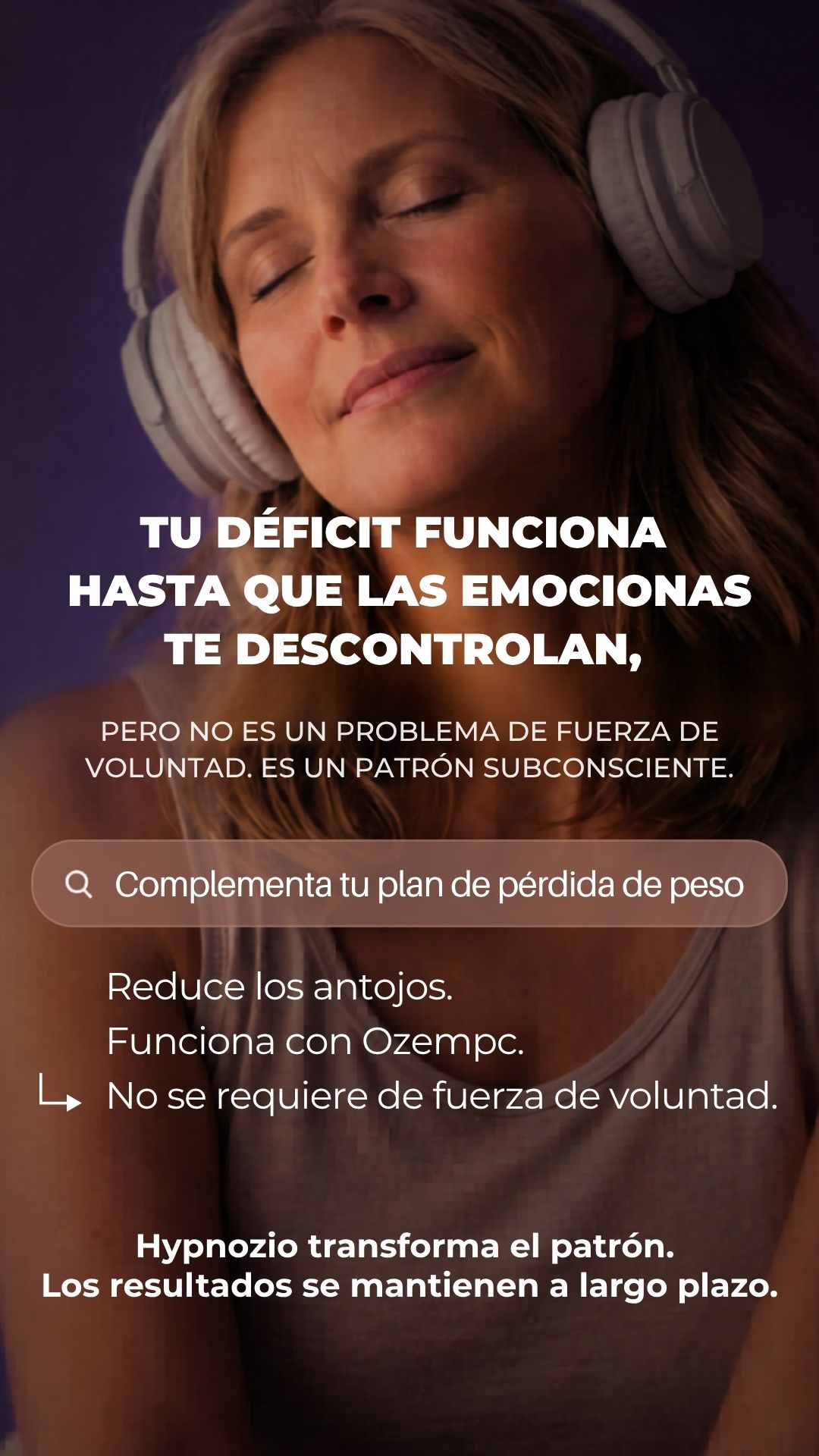 Hypnozio: power of hypnotherapy Facebook ad