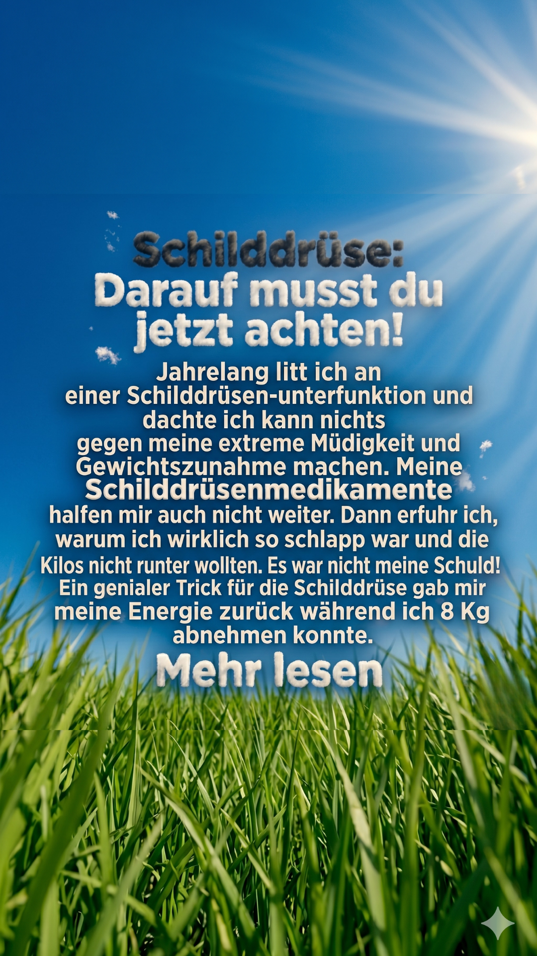 Mission Schilddrüse Facebook ad