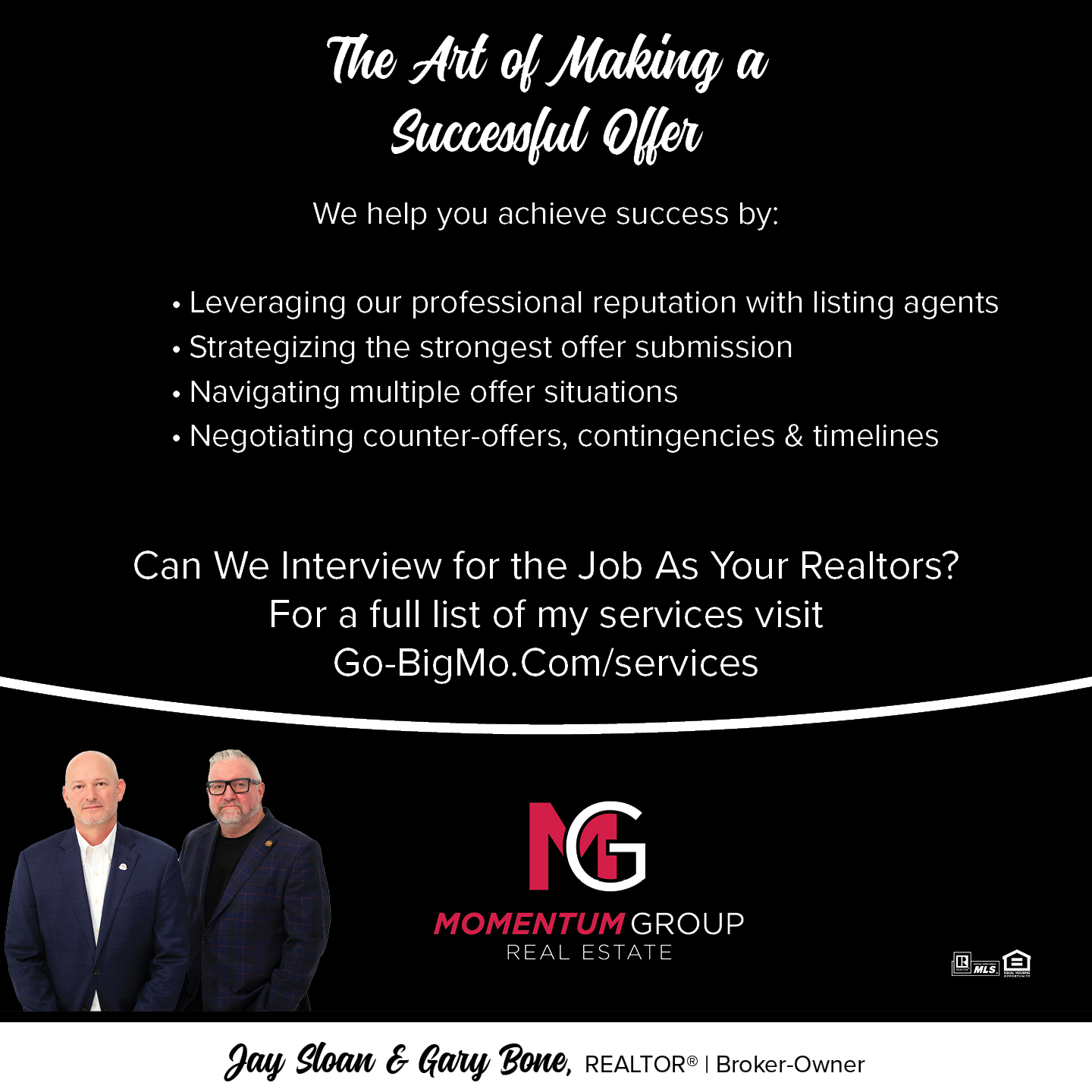 Momentum Group Facebook ad: Message or Call (325) 201-8608 | (325) 513-1651