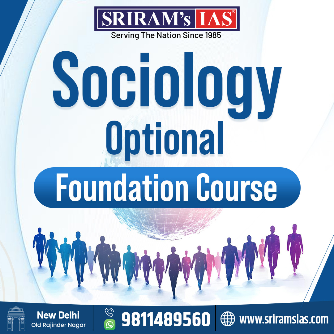 SRIRAM's IAS Facebook ad: Master Sociology with SRIRAM's IAS comprehensive…