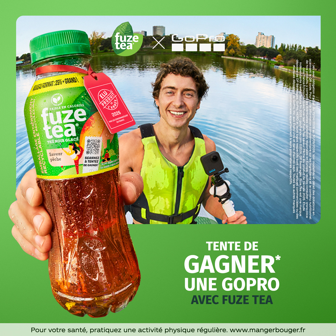 Fuze Tea Europe Facebook ad