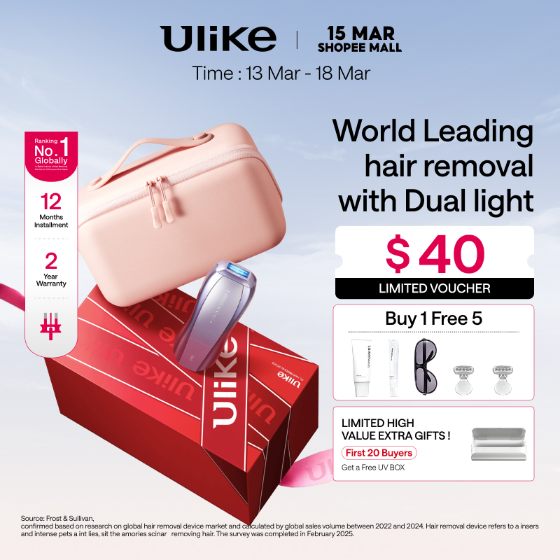 Ulike Singapore Facebook ad