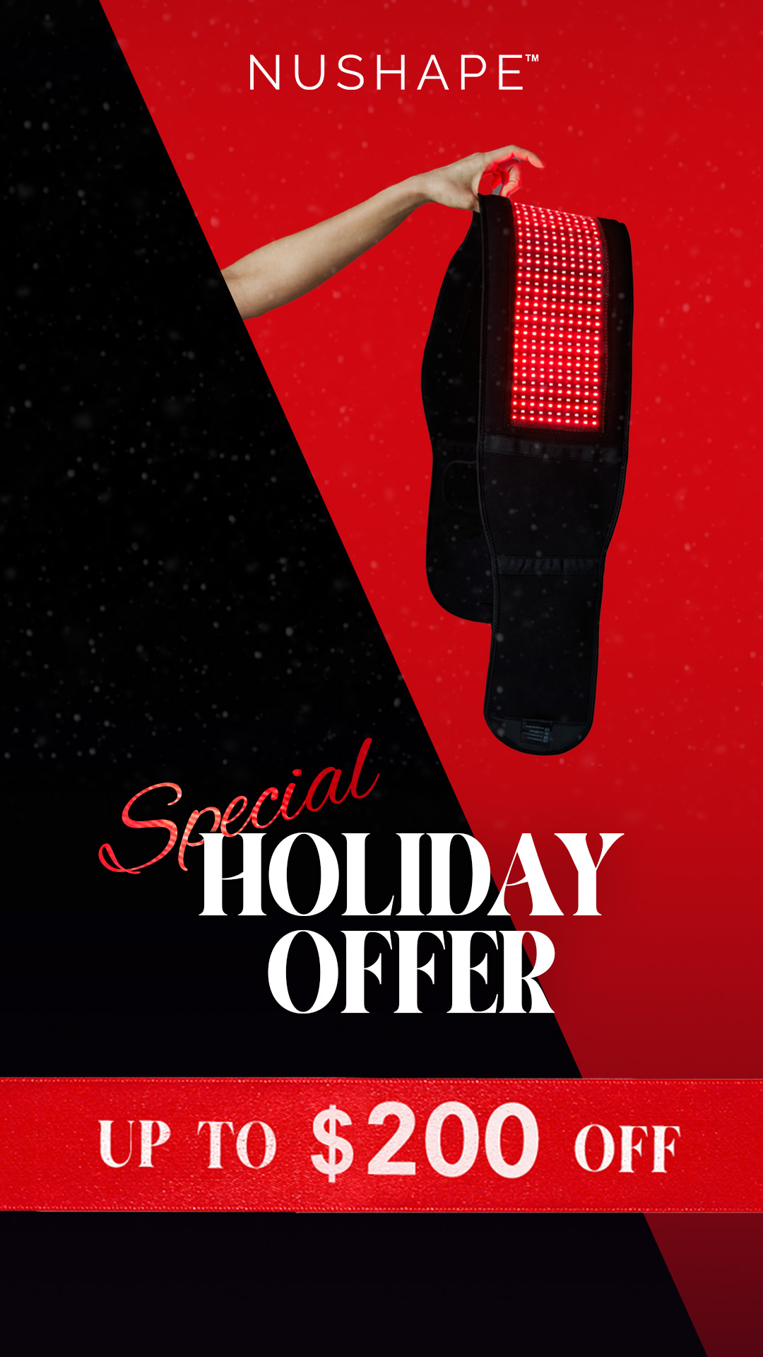 Nushape - Red Light Therapy Facebook ad