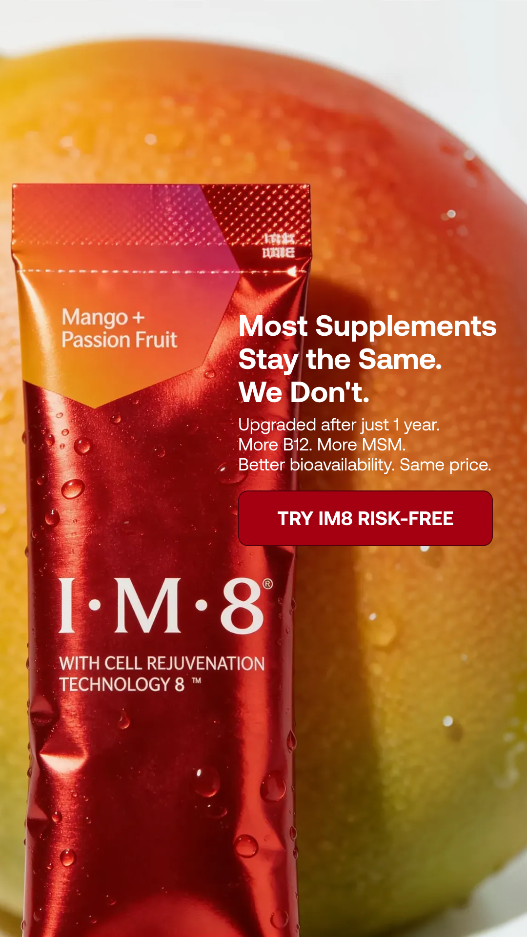 IM8 Health Facebook ad