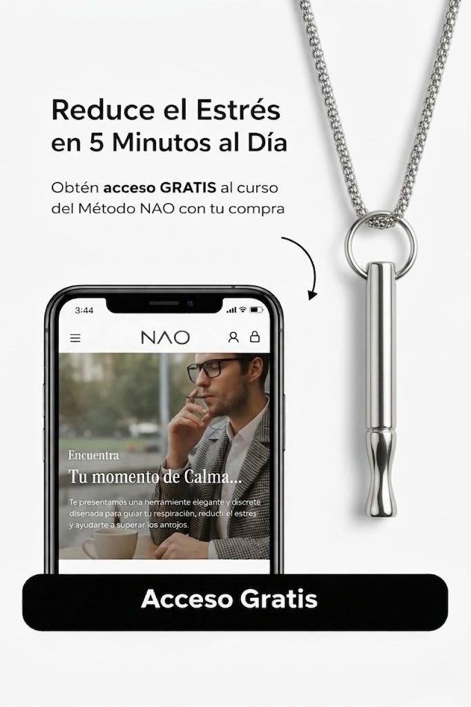 Nao calm Facebook ad: Frena la ansiedad en 10 segundos