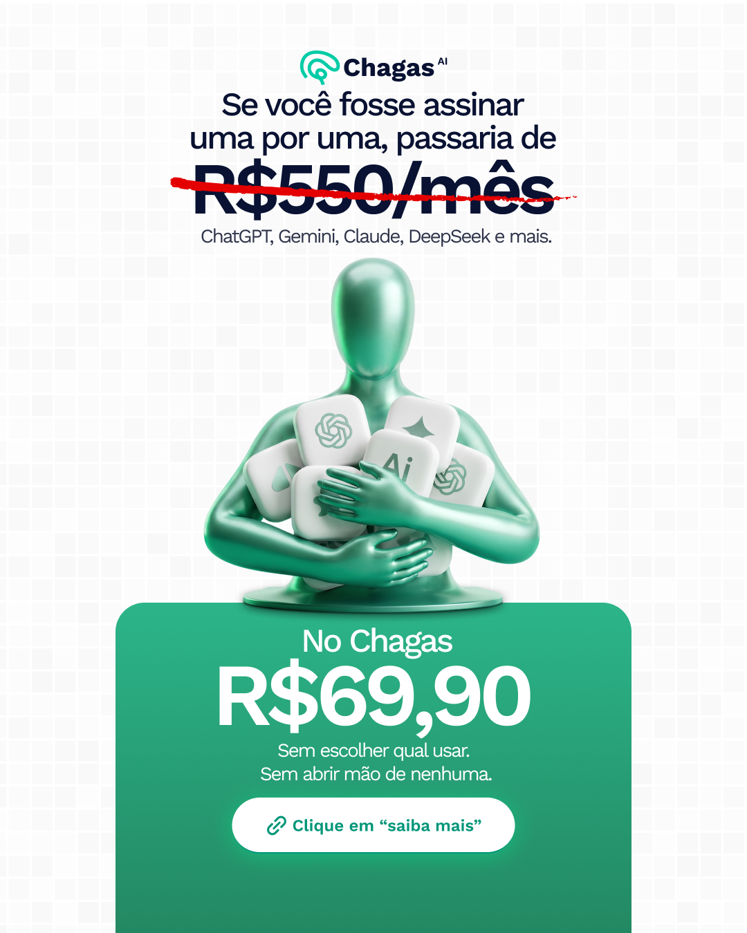Chagas AI Facebook ad: A IA feita para a Faculdade de Medicina