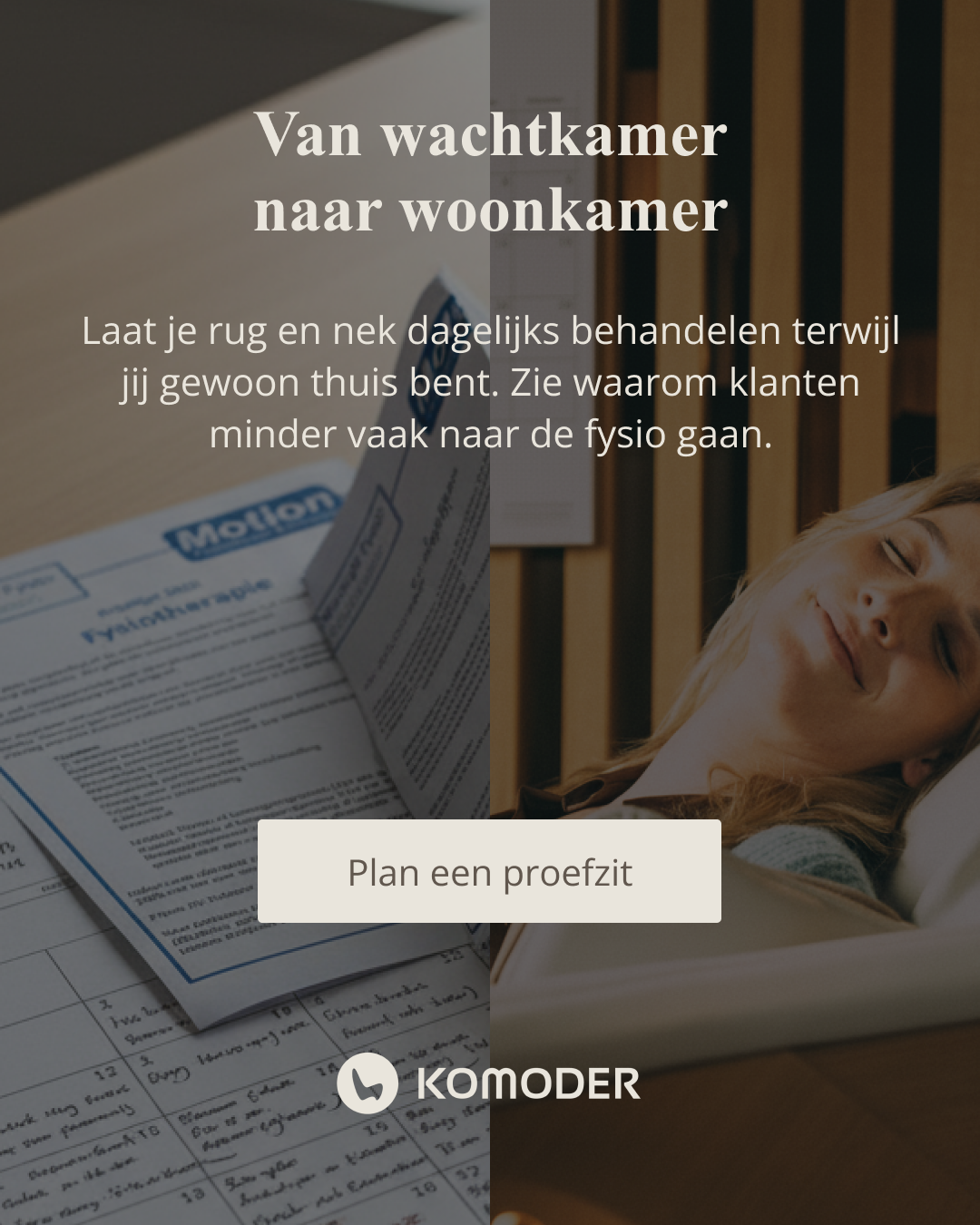 Komoder Massagestoelen Facebook ad
