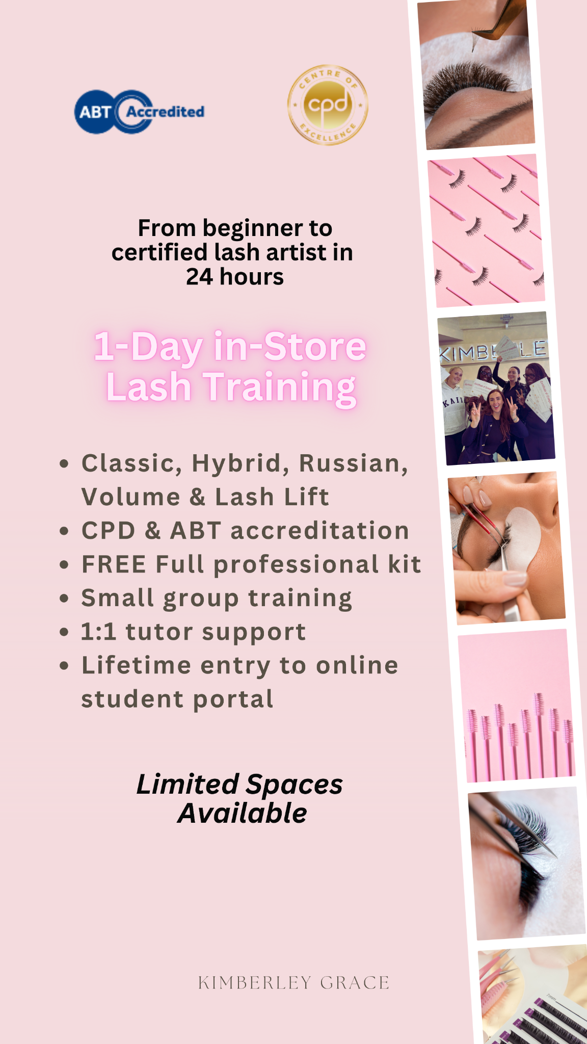 Kimberley Grace Ltd Facebook ad