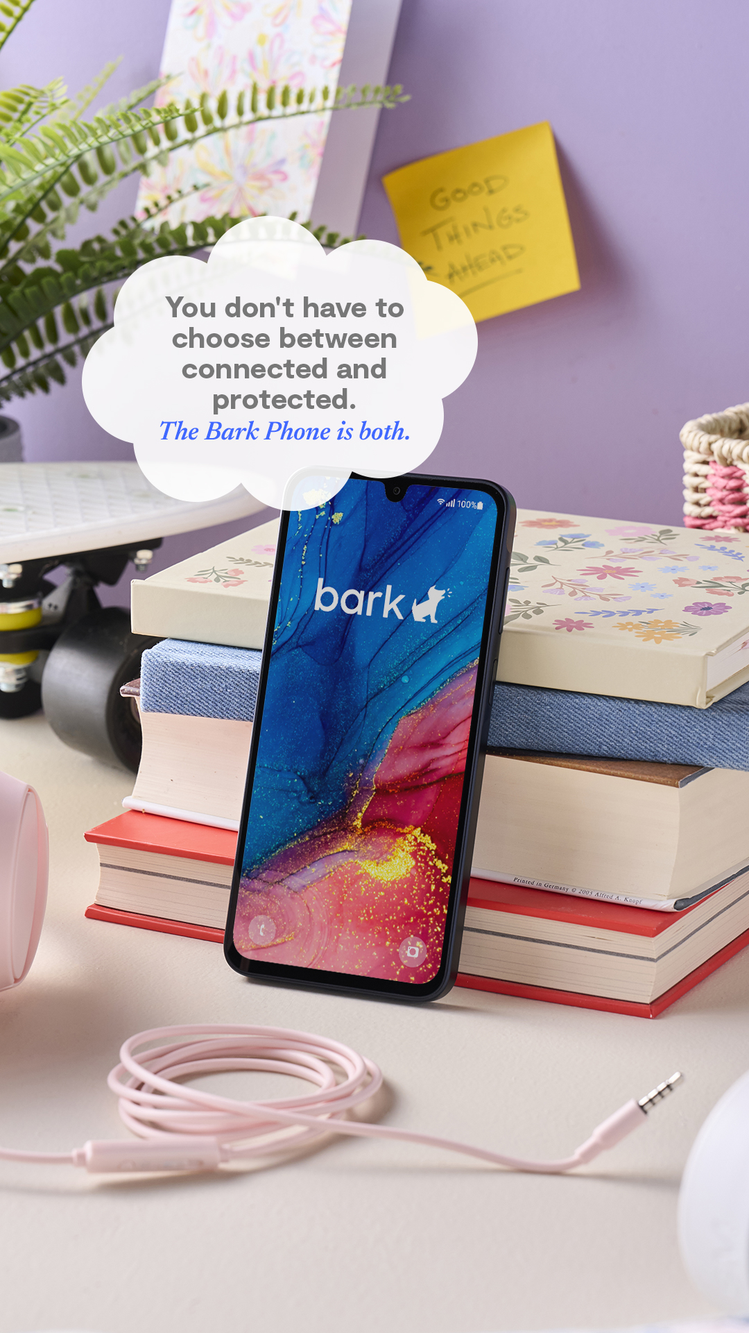 Bark - Parental Controls Facebook ad: Safer First Phone