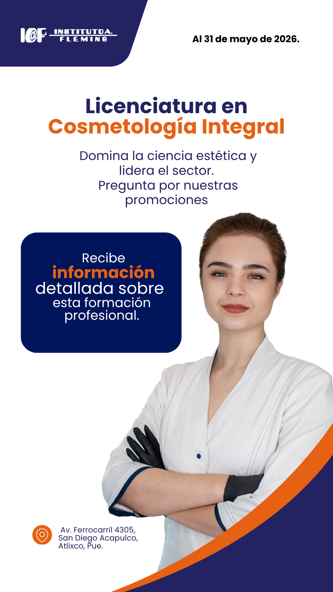 Instituto Alejandro Fleming Facebook ad from Mar 25, 2026