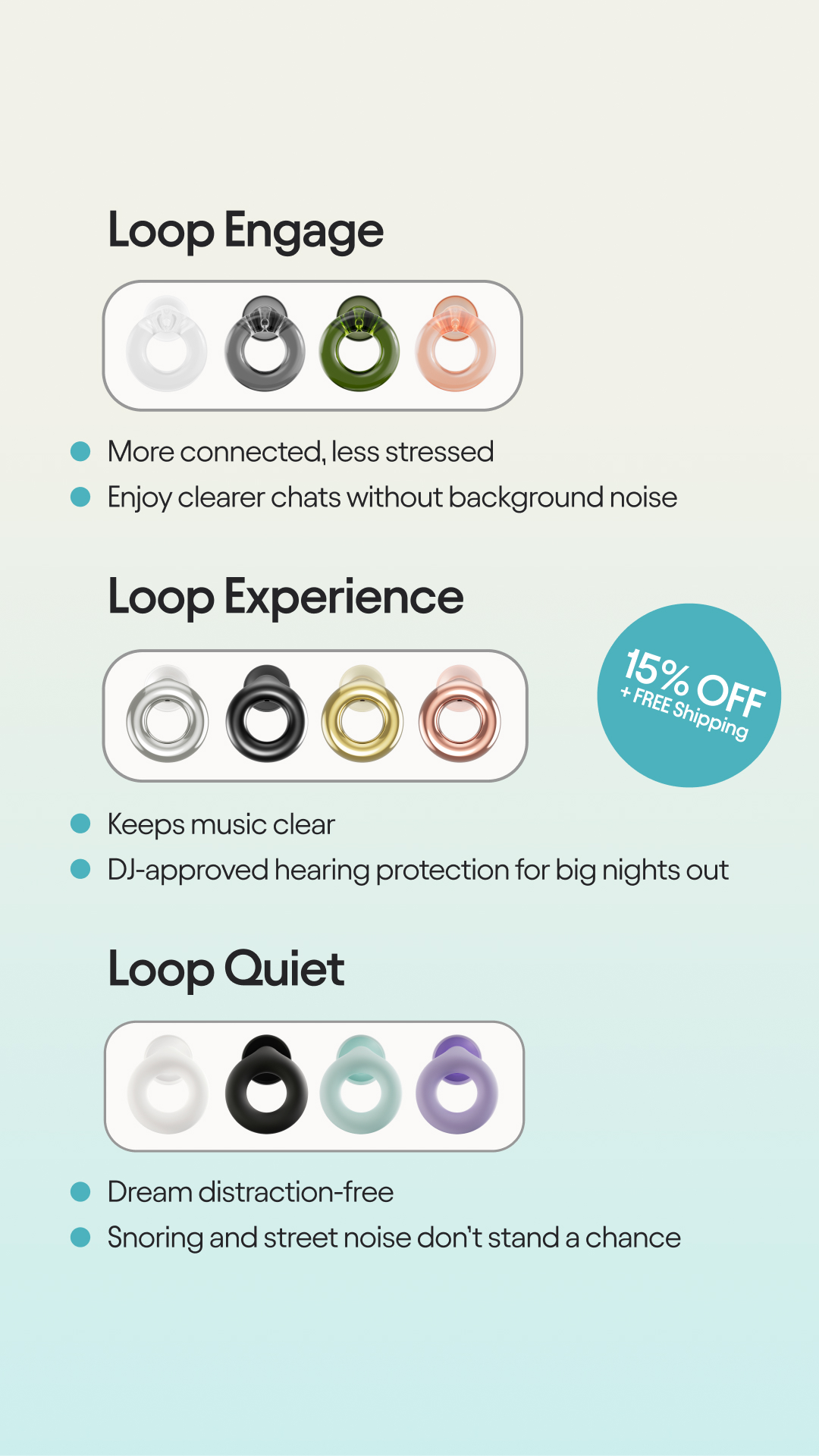 Loop Facebook ad: Bundle up with the best