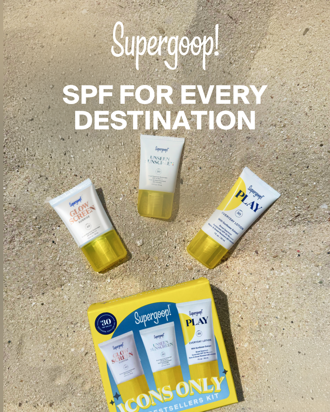 Supergoop Facebook ad