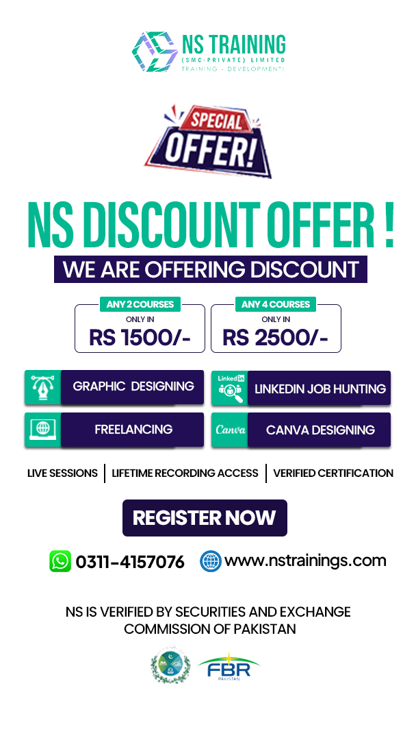 NS Training SMC PVT Ltd Facebook ad