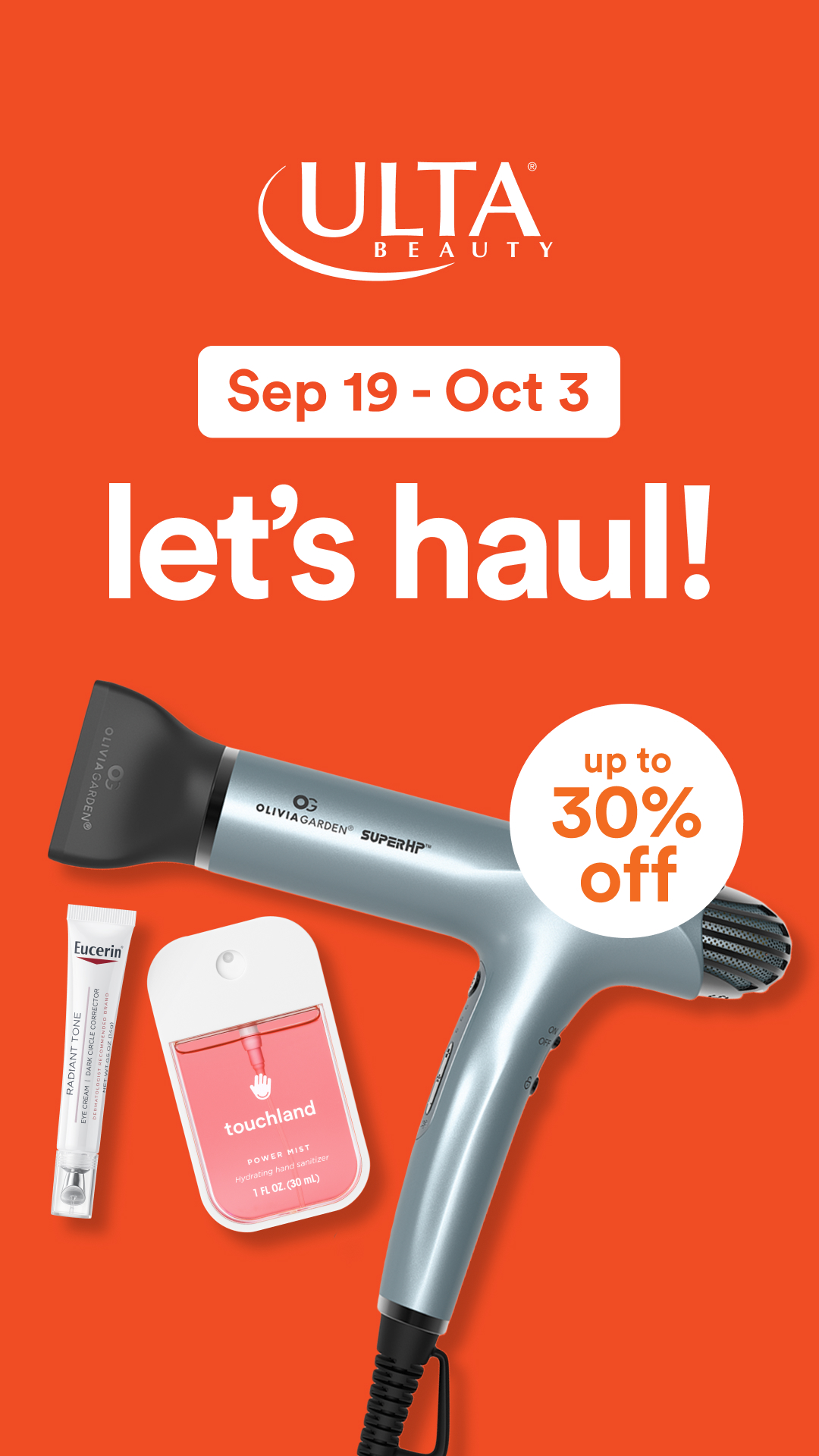 Ulta Beauty Facebook ad: Budget-friendly finds