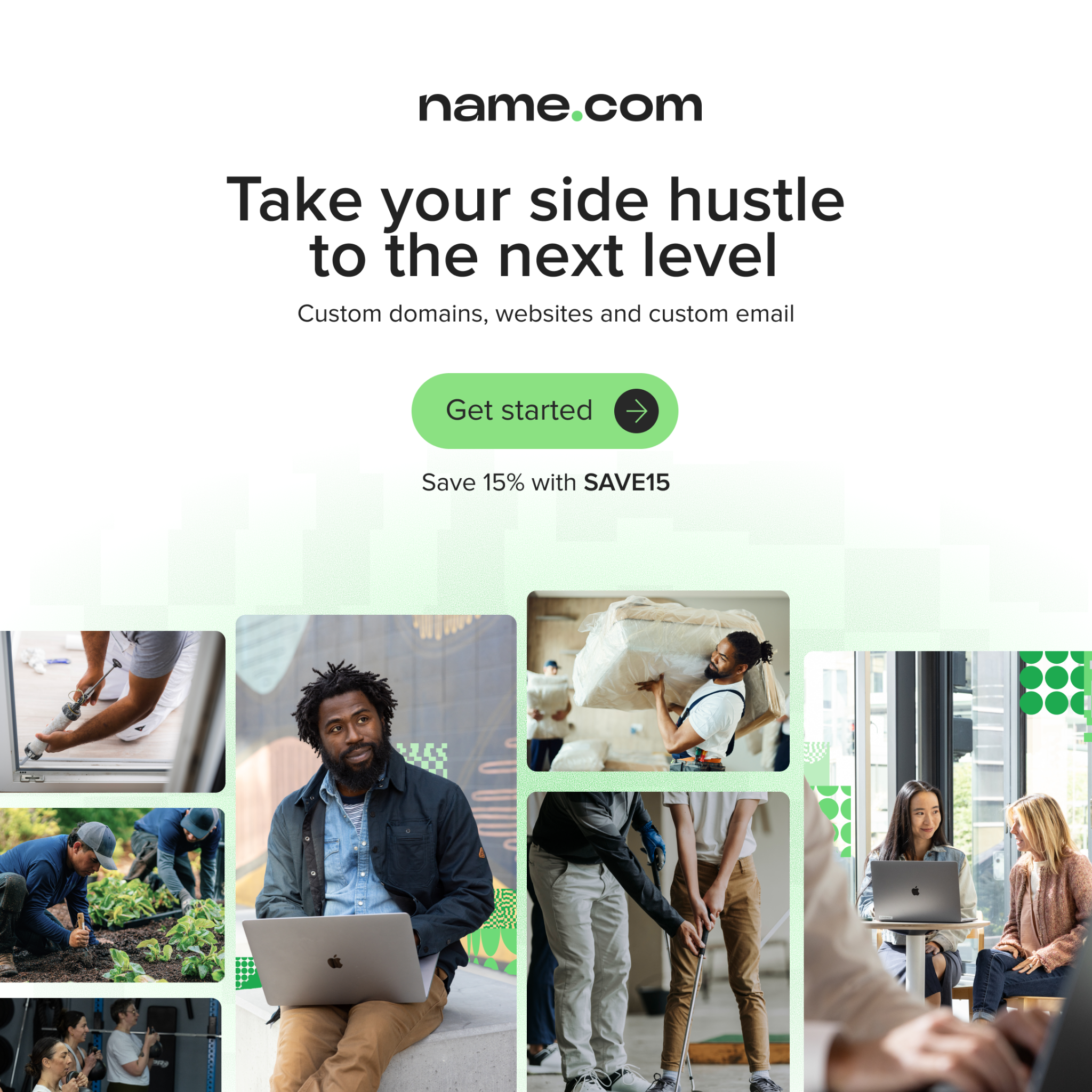 name.com Facebook ad