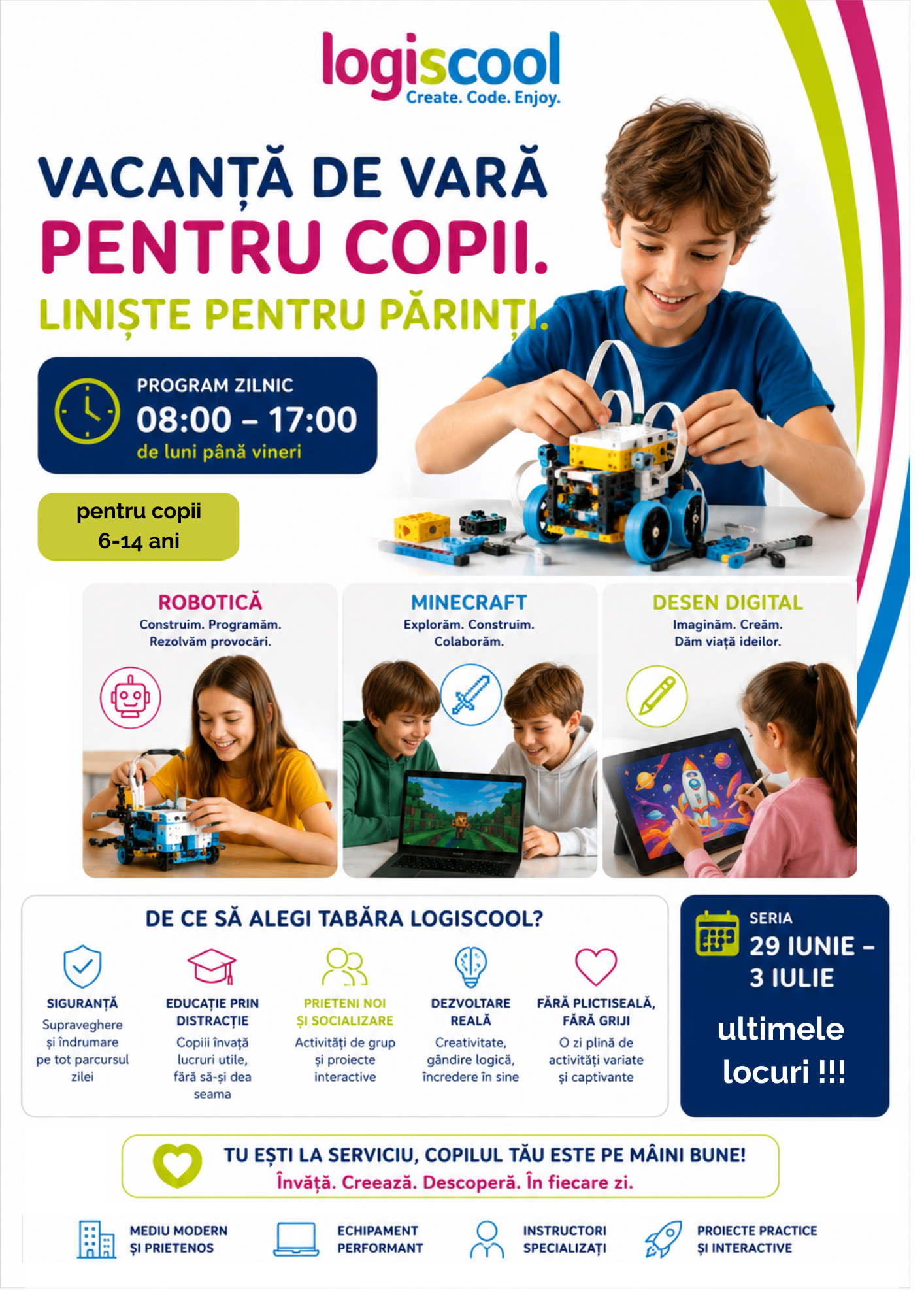 Logiscool Turda - Cluj Facebook ad from Jun 11, 2026