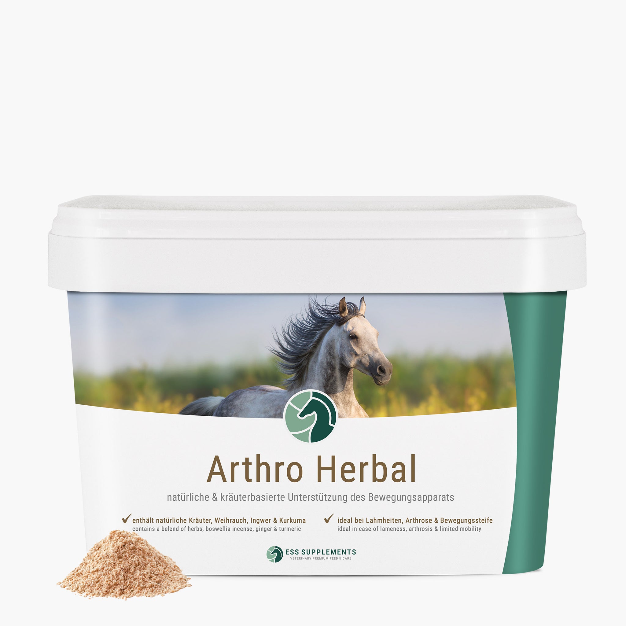 ess-supplements.de Facebook ad: Hat dein Pferd alle Supplements, die es braucht?