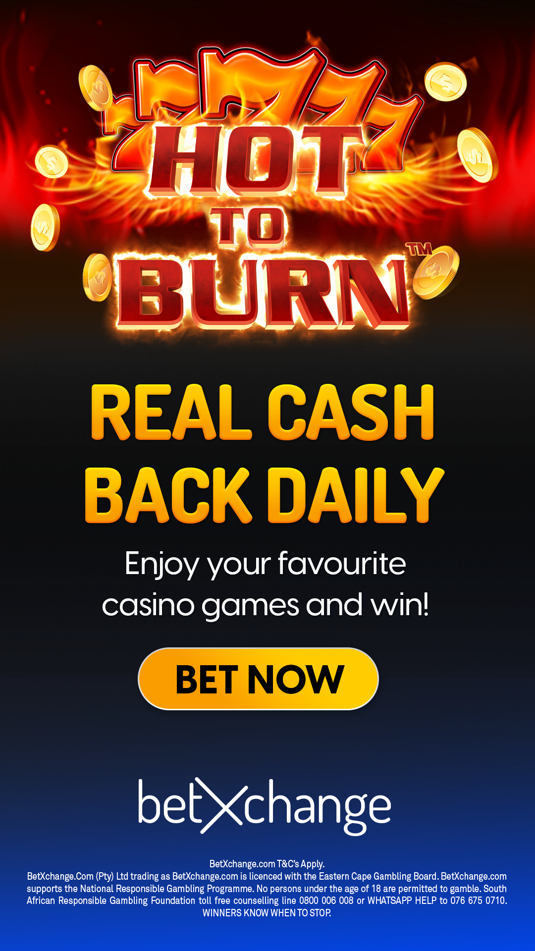 BetXchange South Africa Facebook ad