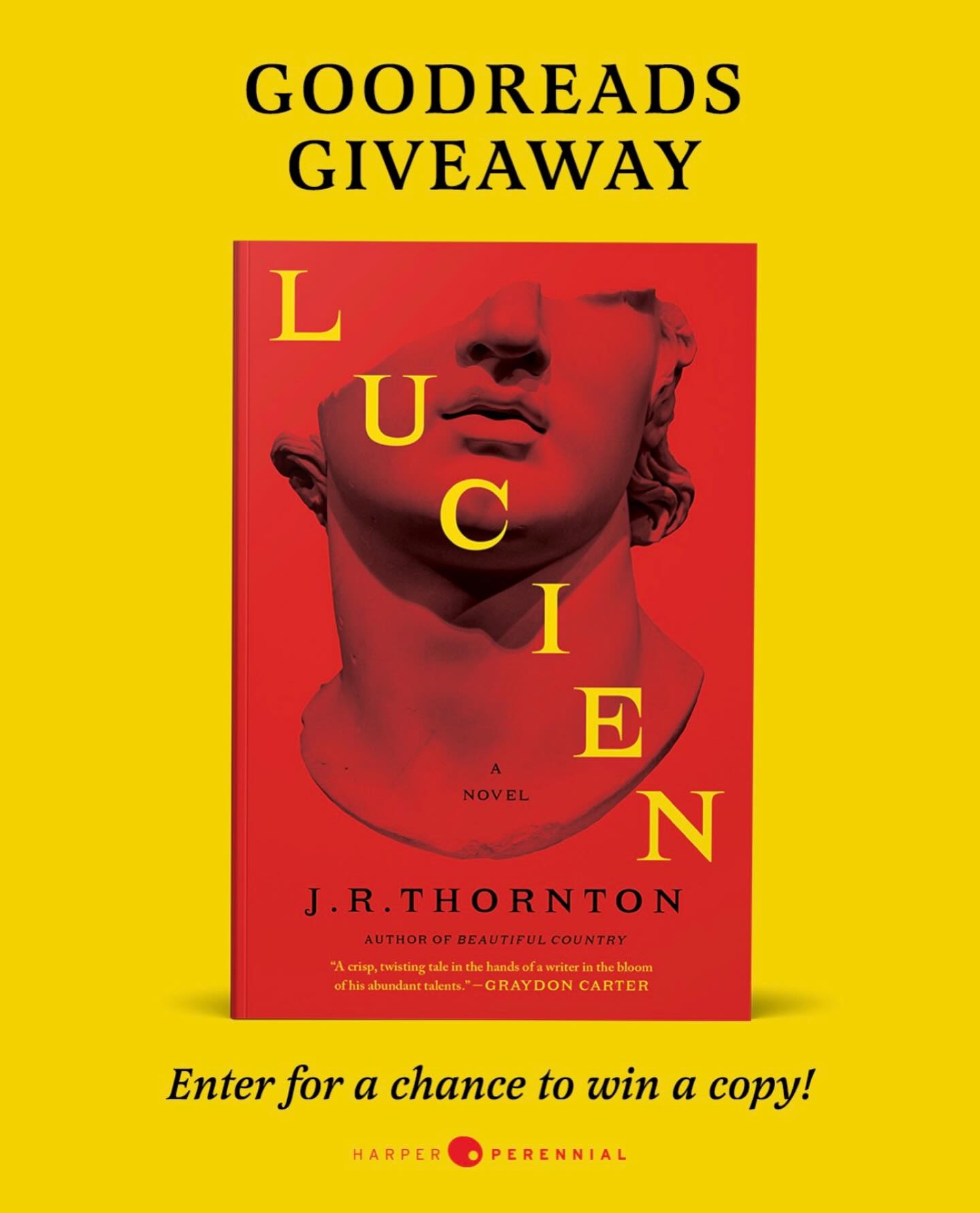 J.R. Thornton Facebook ad: Goodreads