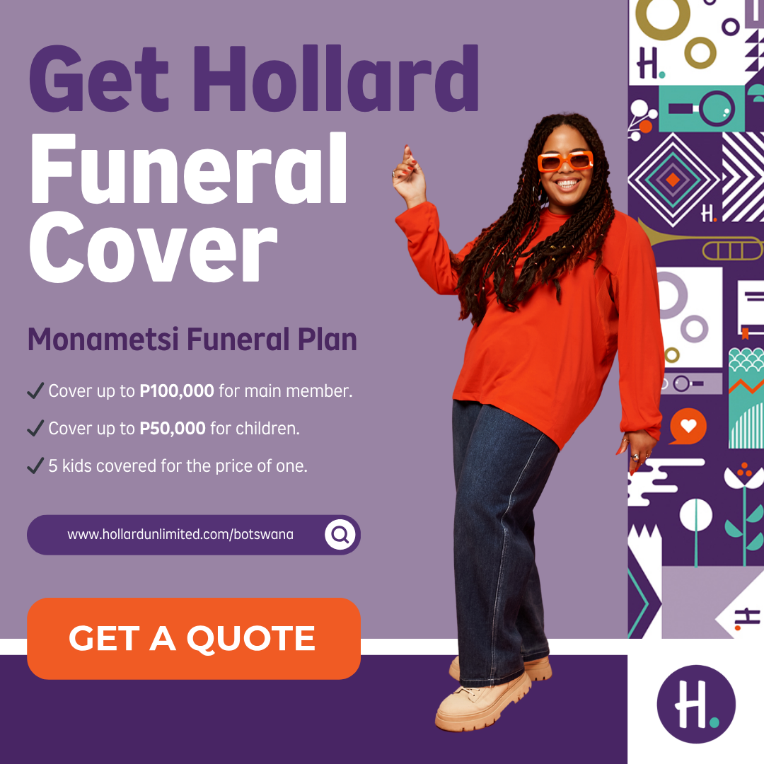 Hollard Insurance Botswana Facebook ad