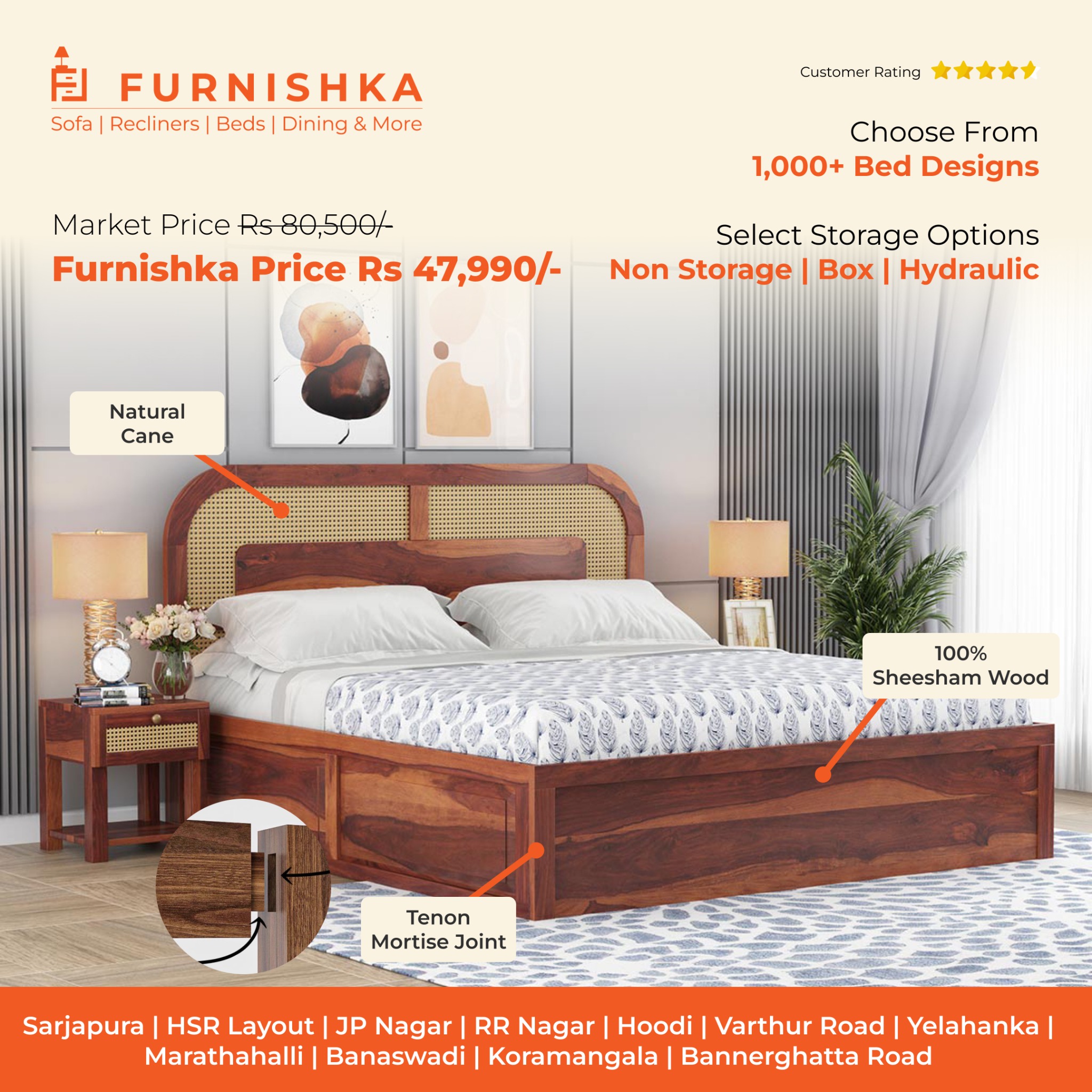 Furnishka Facebook ad