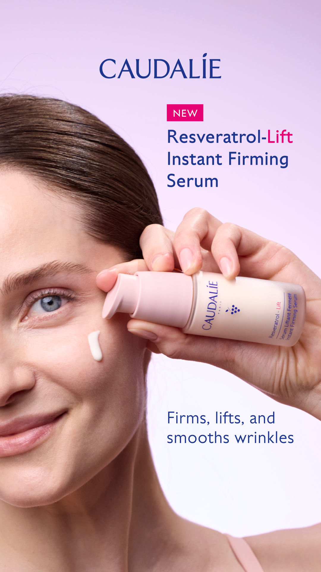 Caudalie Facebook ad: Non-Irritating Retinol Alternative