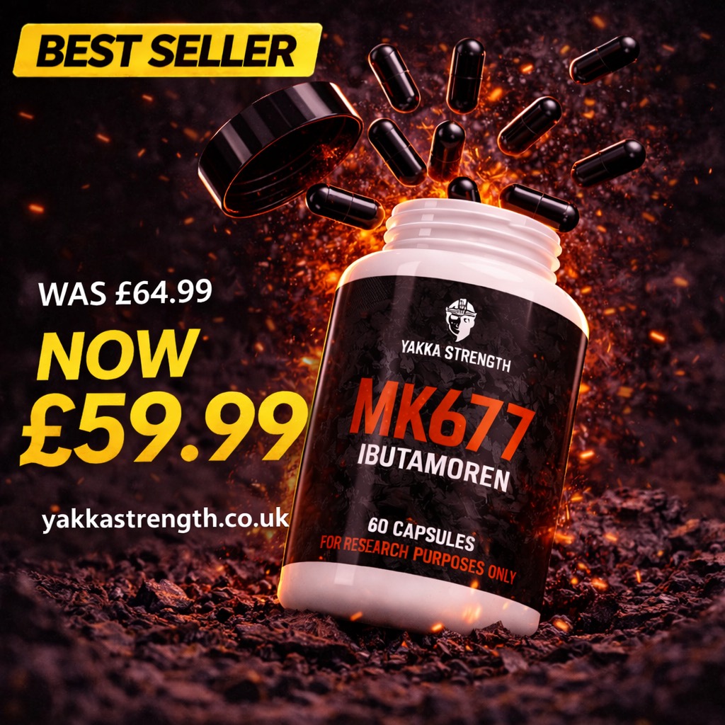 Yakka Strength Facebook ad: For a limited time, selected bundles are available…